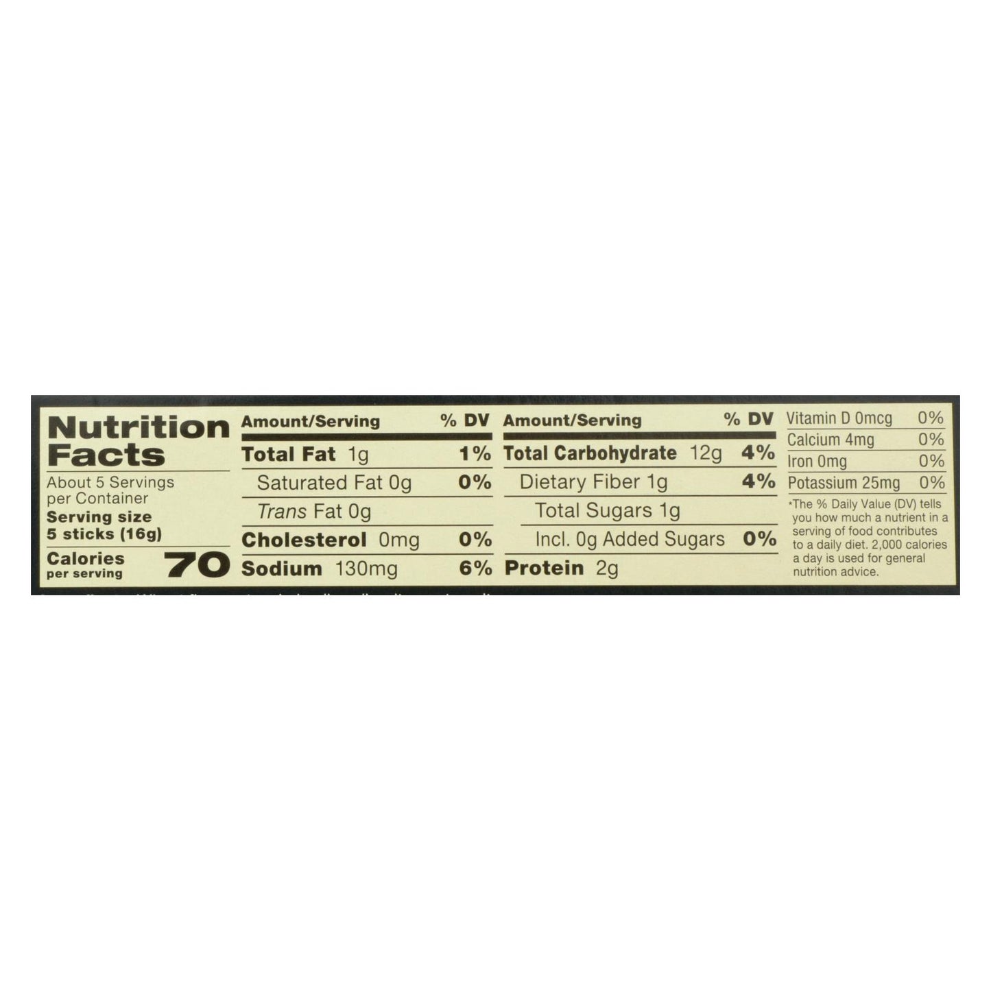 Alessi - Breadsticks - Thin - Case Of 6 - 3 Oz.