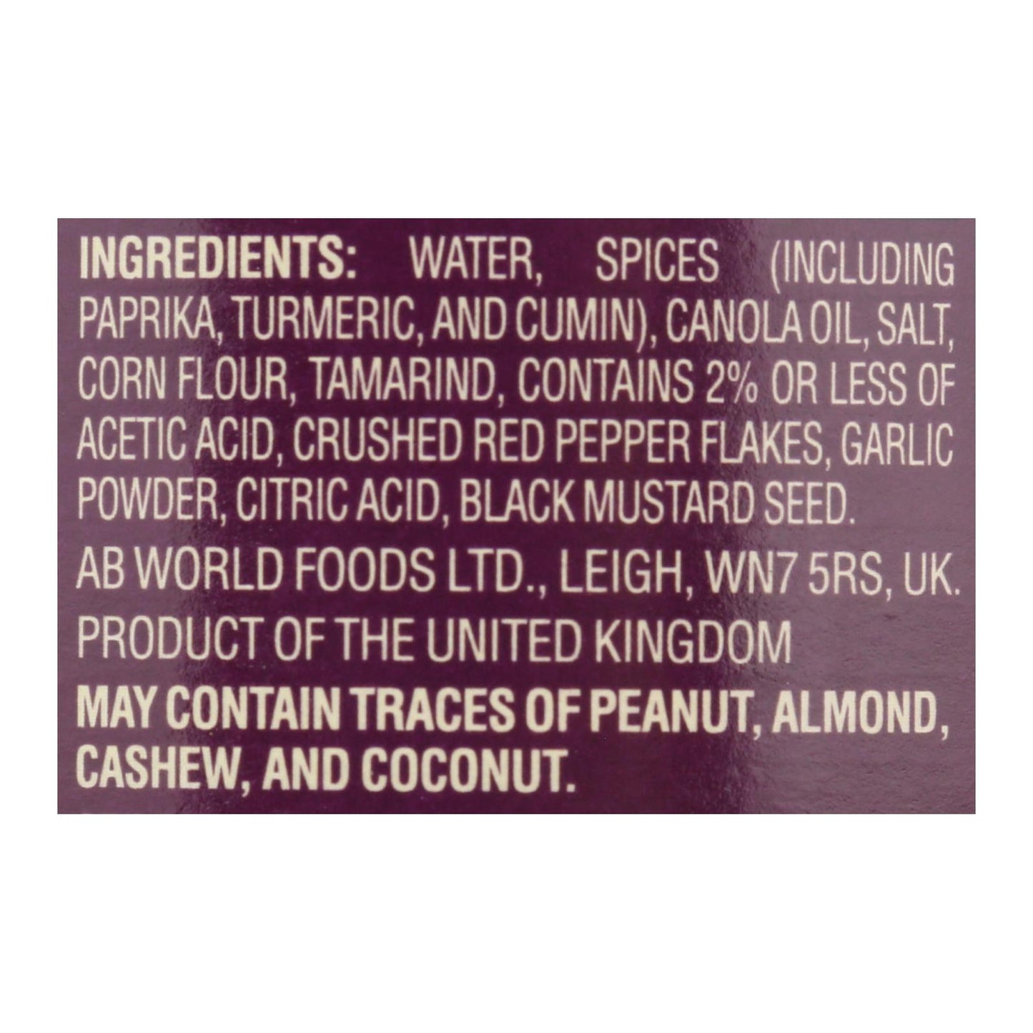 Pataks Curry Paste - Concentrated - Madras - Medium - 10 Oz - Case Of 6