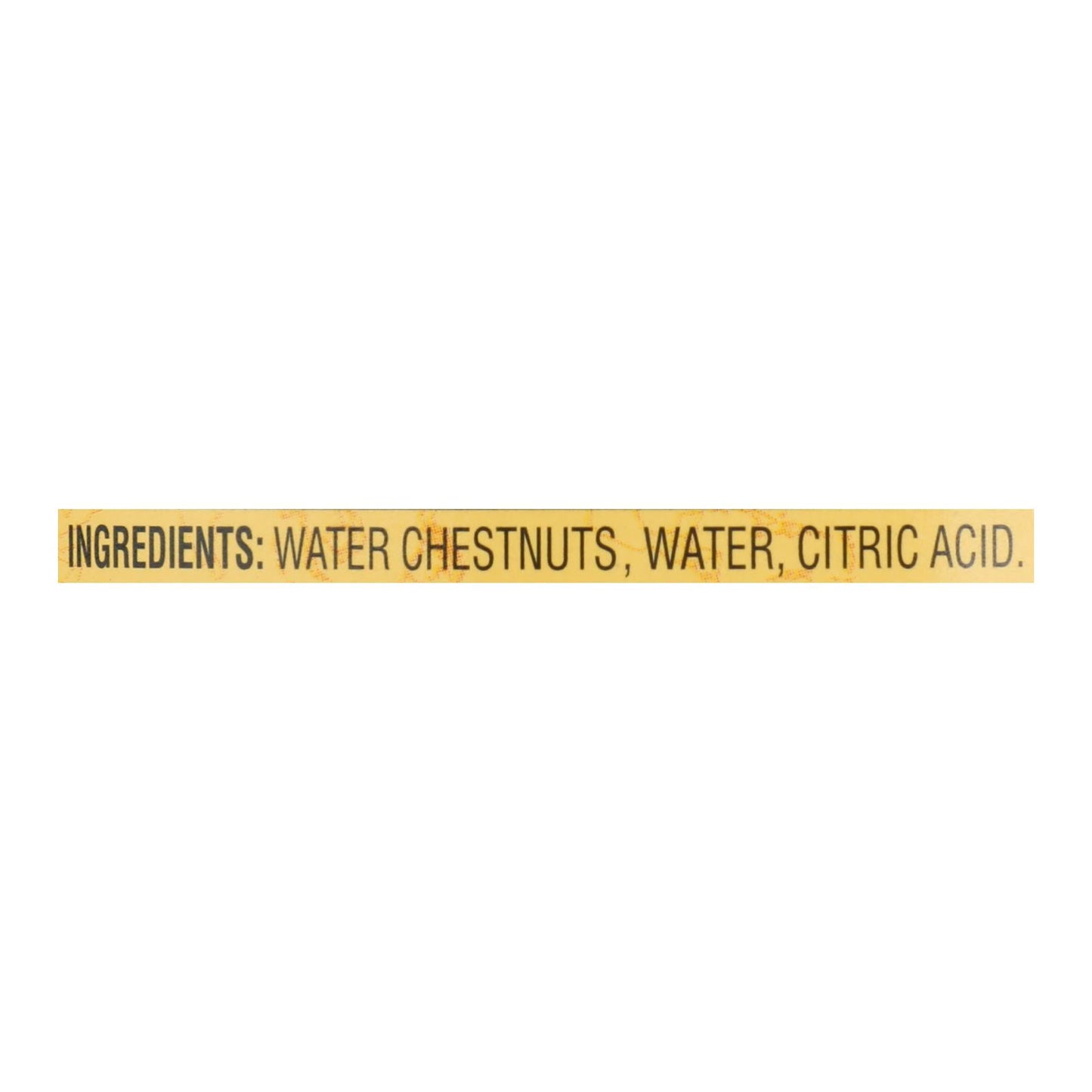 Reese Water Chestnuts - Sliced - Case Of 24 - 8 Oz.