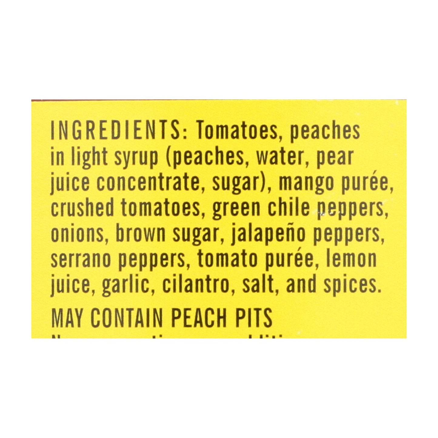 Desert Pepper Trading - Medium Hot Peach Mango Salsa - Case Of 6 - 16 Oz.