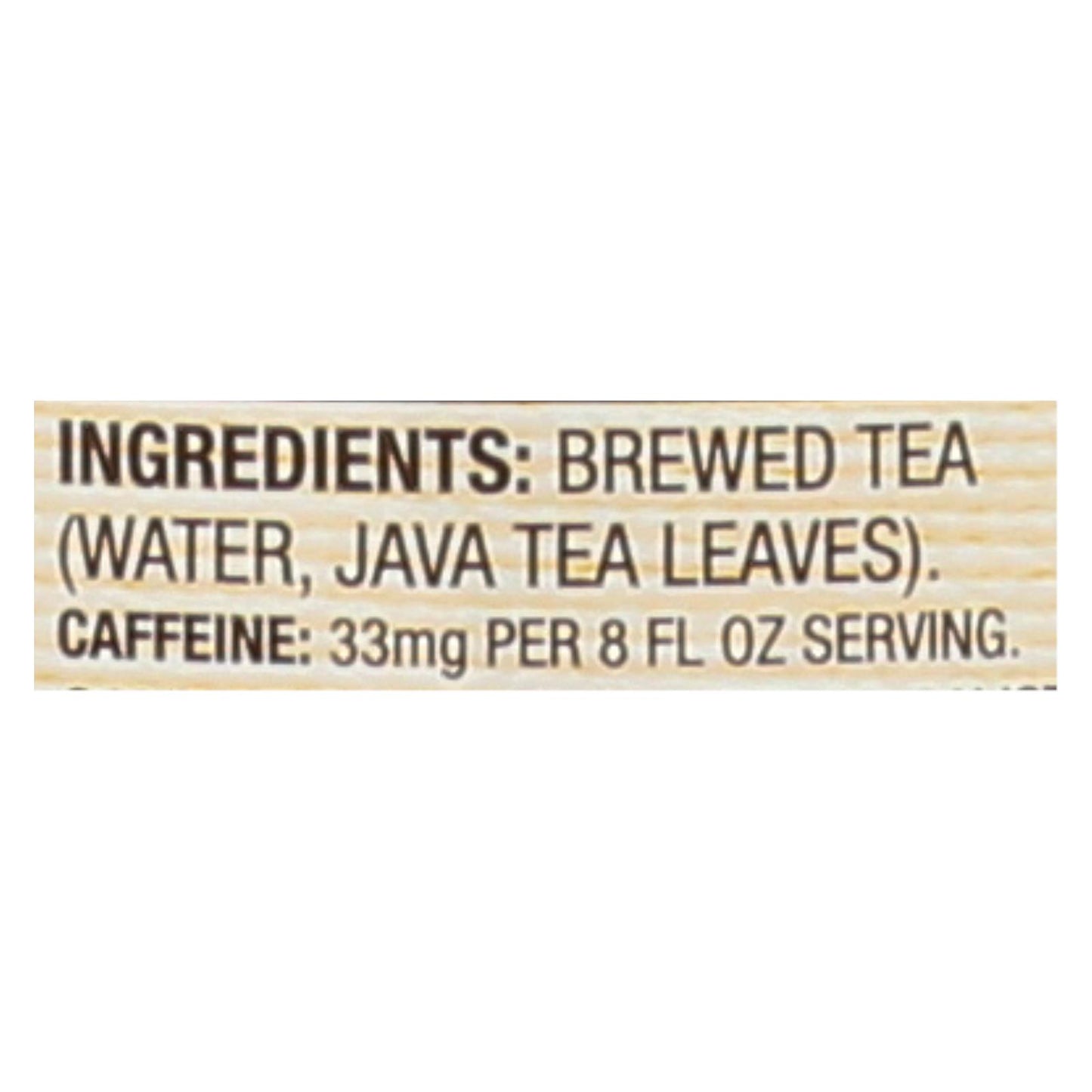 Tejava Black Tea - Unsweetened - Case Of 12 - 1 Liter