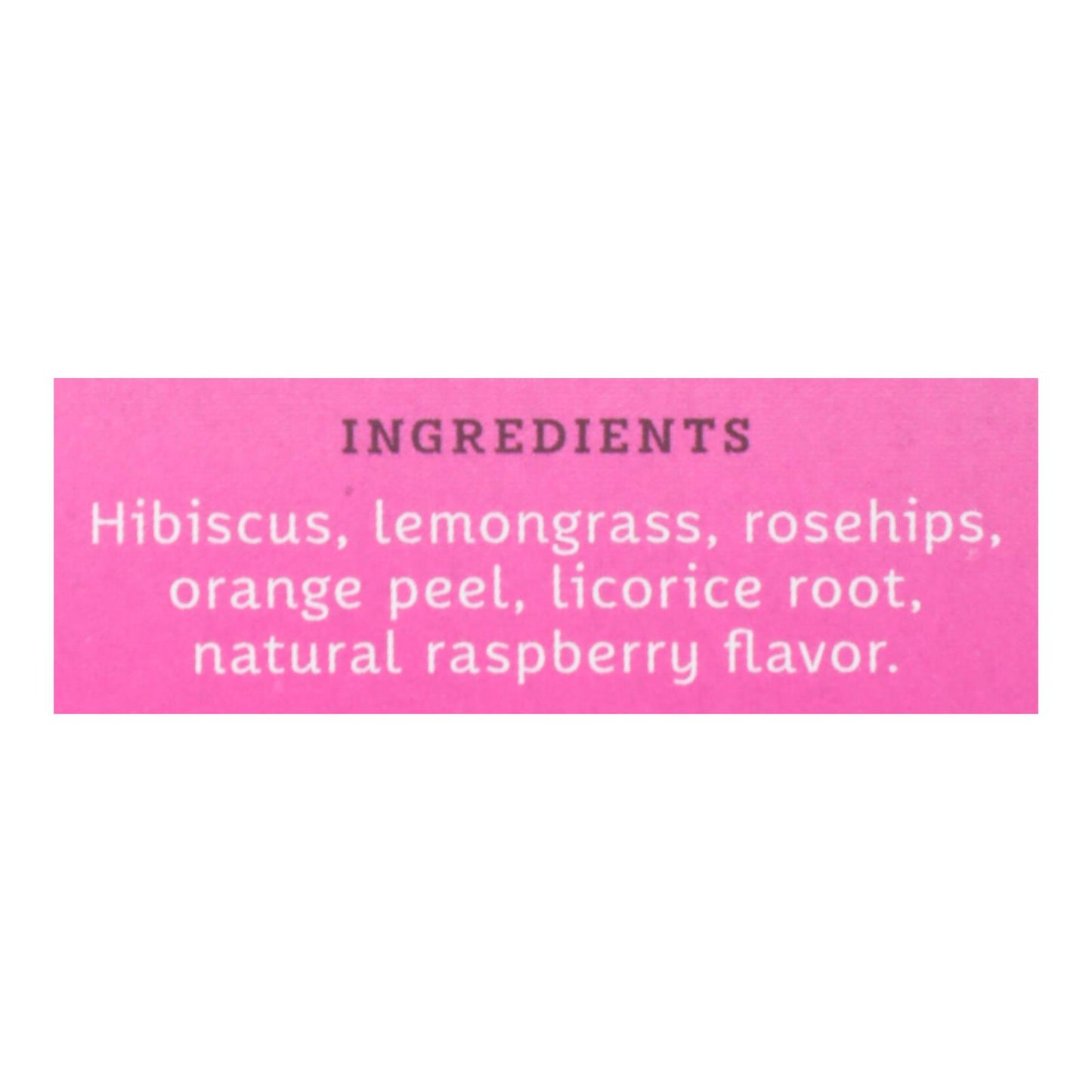 Stash Tea Hibiscus Herbal?tea - Wild Raspberry - Case Of 6 - 20 Bags