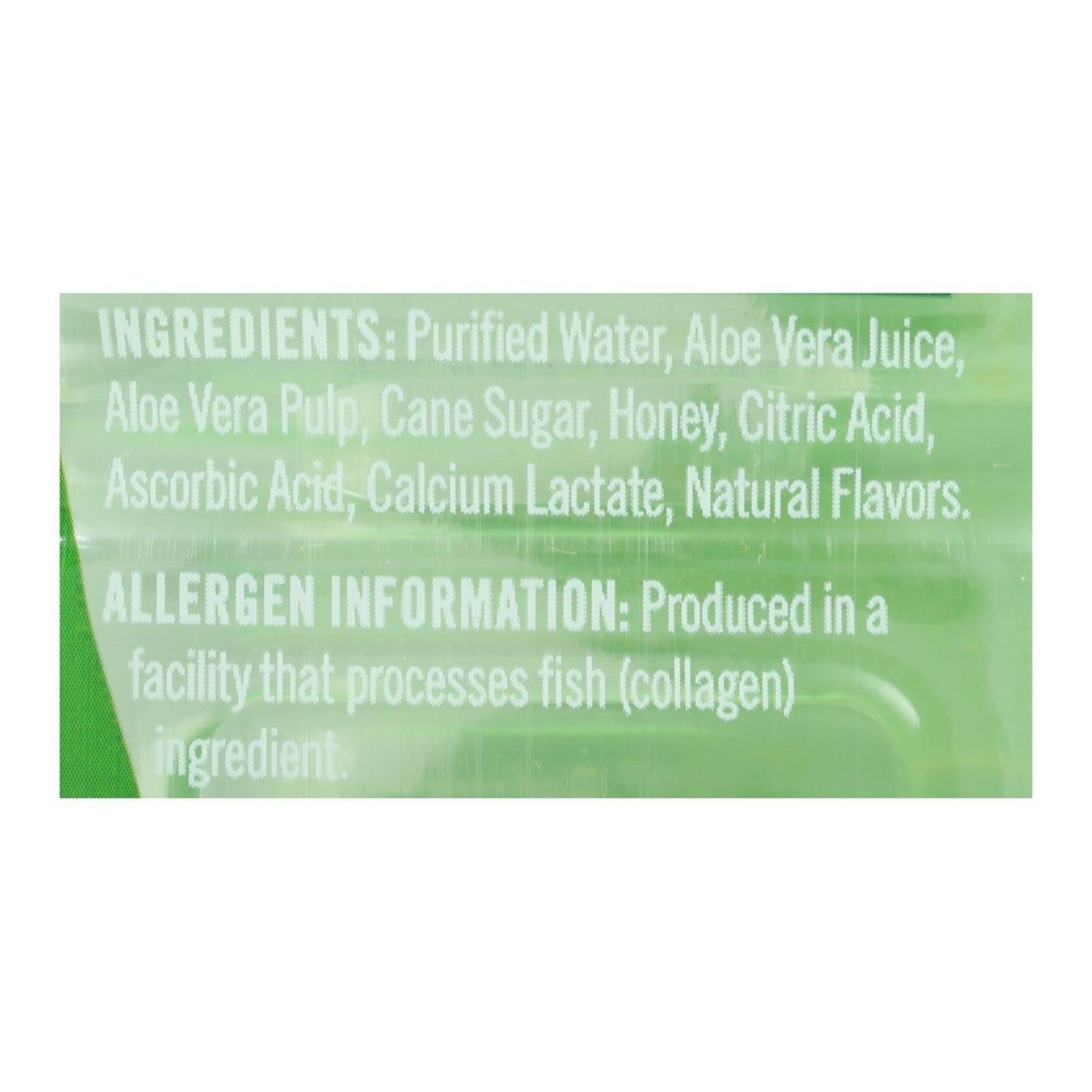 Alo Original Exposed Aloe Vera Juice Drink - Original And Honey - Case Of 12 - 16.9 Fl Oz.