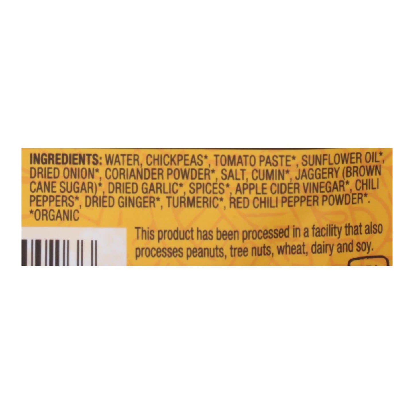 Tasty Bite Entree - Indian Cuisine - Channa Masala - 10 Oz - Case Of 6