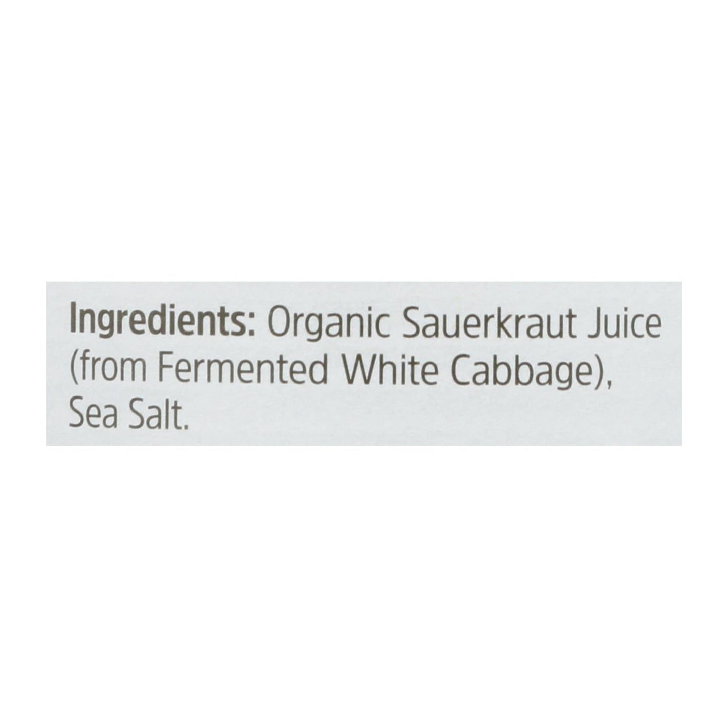Biotta Juice - Sauerkraut - Case Of 6 - 16.9 Fl Oz.