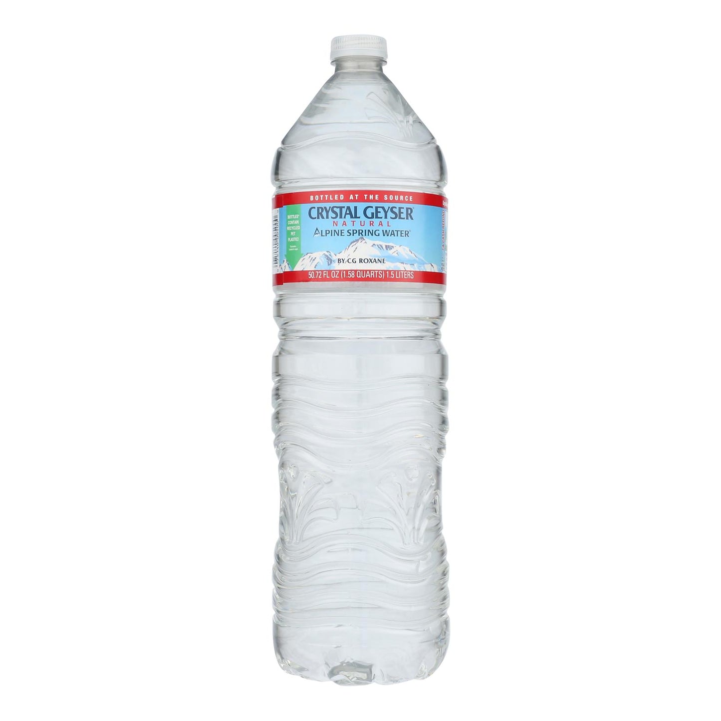 Crystal Geyser Alpine Spring Water - Case Of 12 - 50.7 Fl Oz.