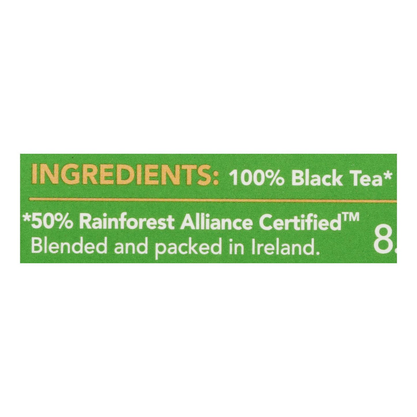 Barry's Tea - Irish Tea - Irish Breakfast - Case Of 6 - 80 Bags