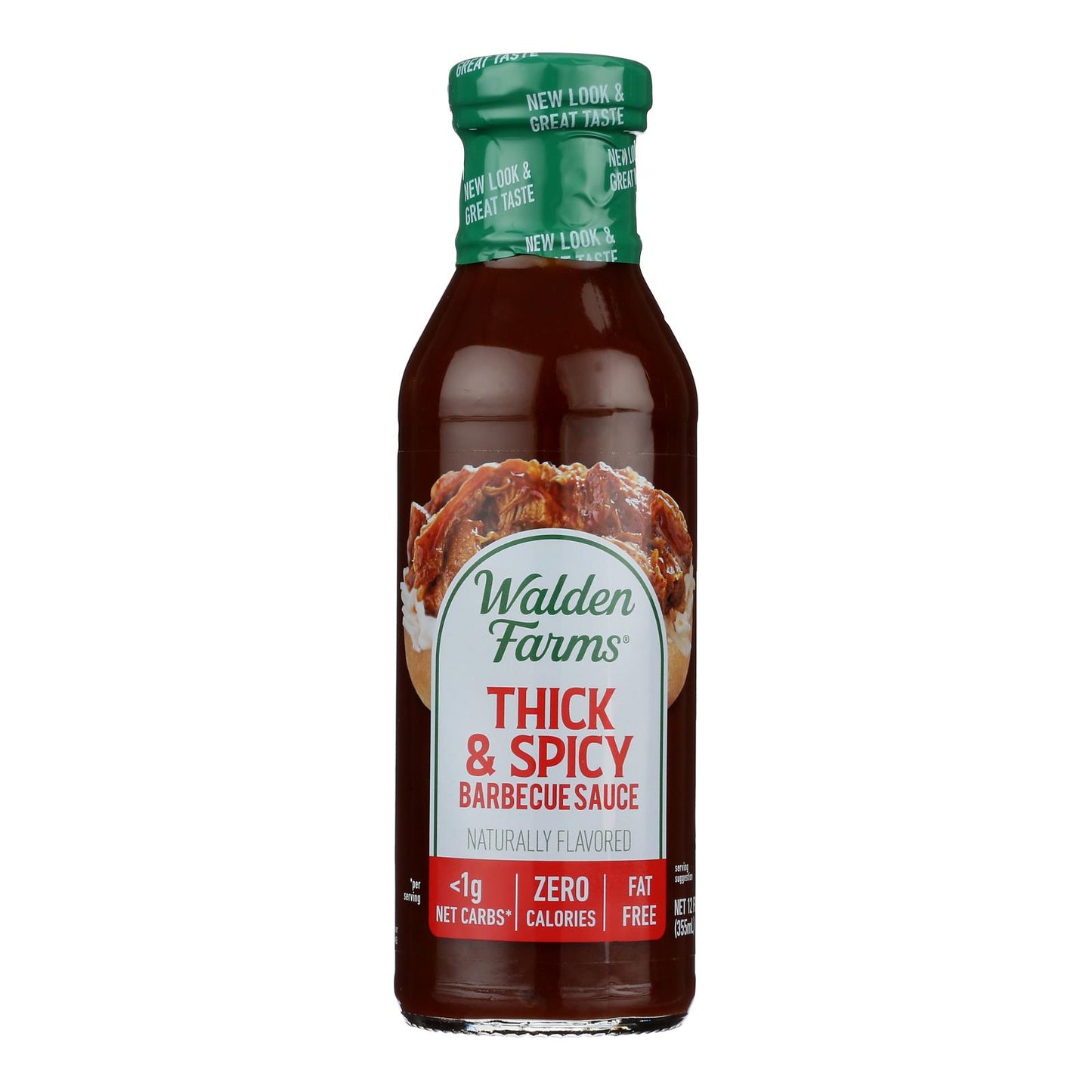 Walden Farms Barbecue Sauce - Thick & Spicy - Case Of 6 - 12 Oz