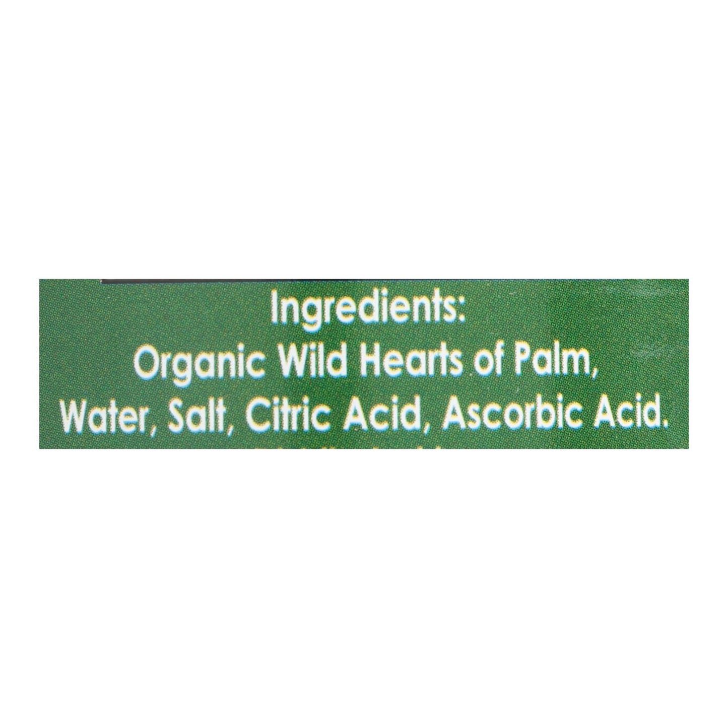 Native Forest Organic Hearts - Palm - Case Of 12 - 14 Oz.