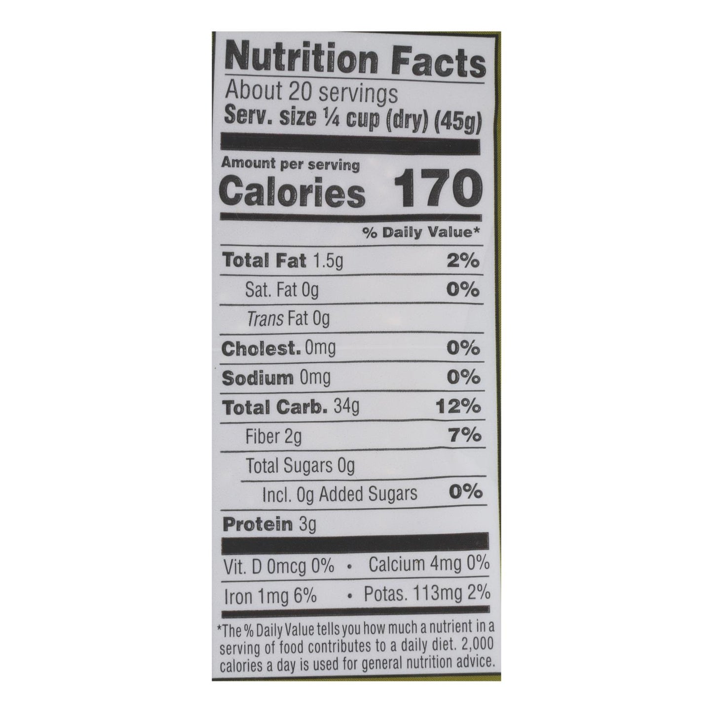 Lundberg Family Farms Organic Brown Long Grain Rice - Case Of 6 - 2 Lb.