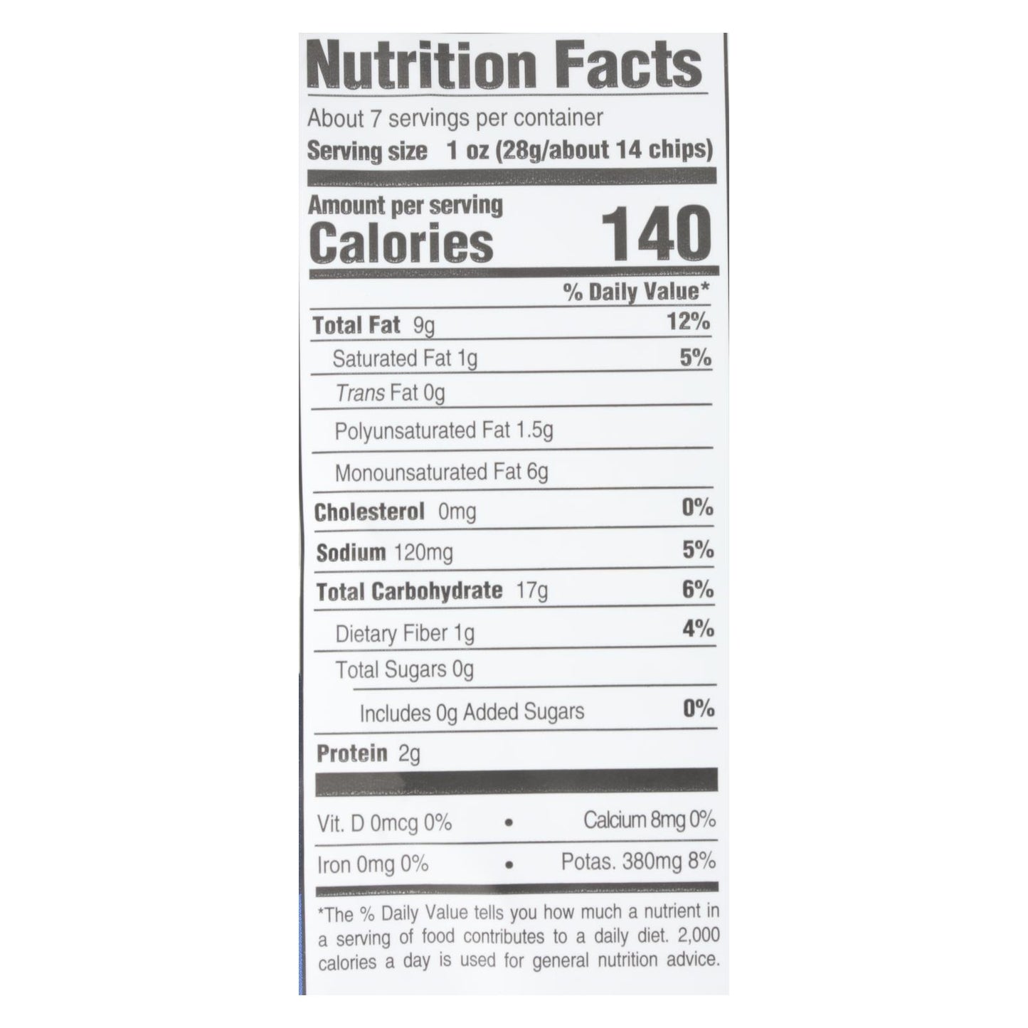 Boulder Canyon - Kettle Chips - Sea Salt - Case Of 12 - 6.5 Oz.
