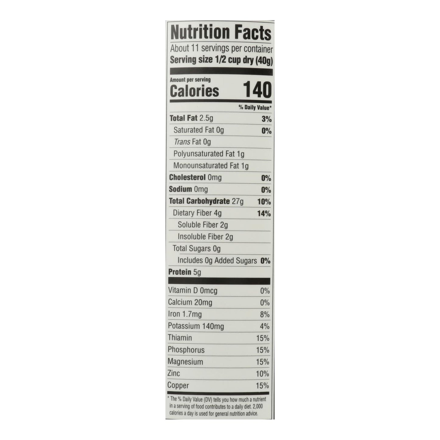 Better Oats Organic Cereal - Quick Oats - Case Of 12 - 16 Oz.