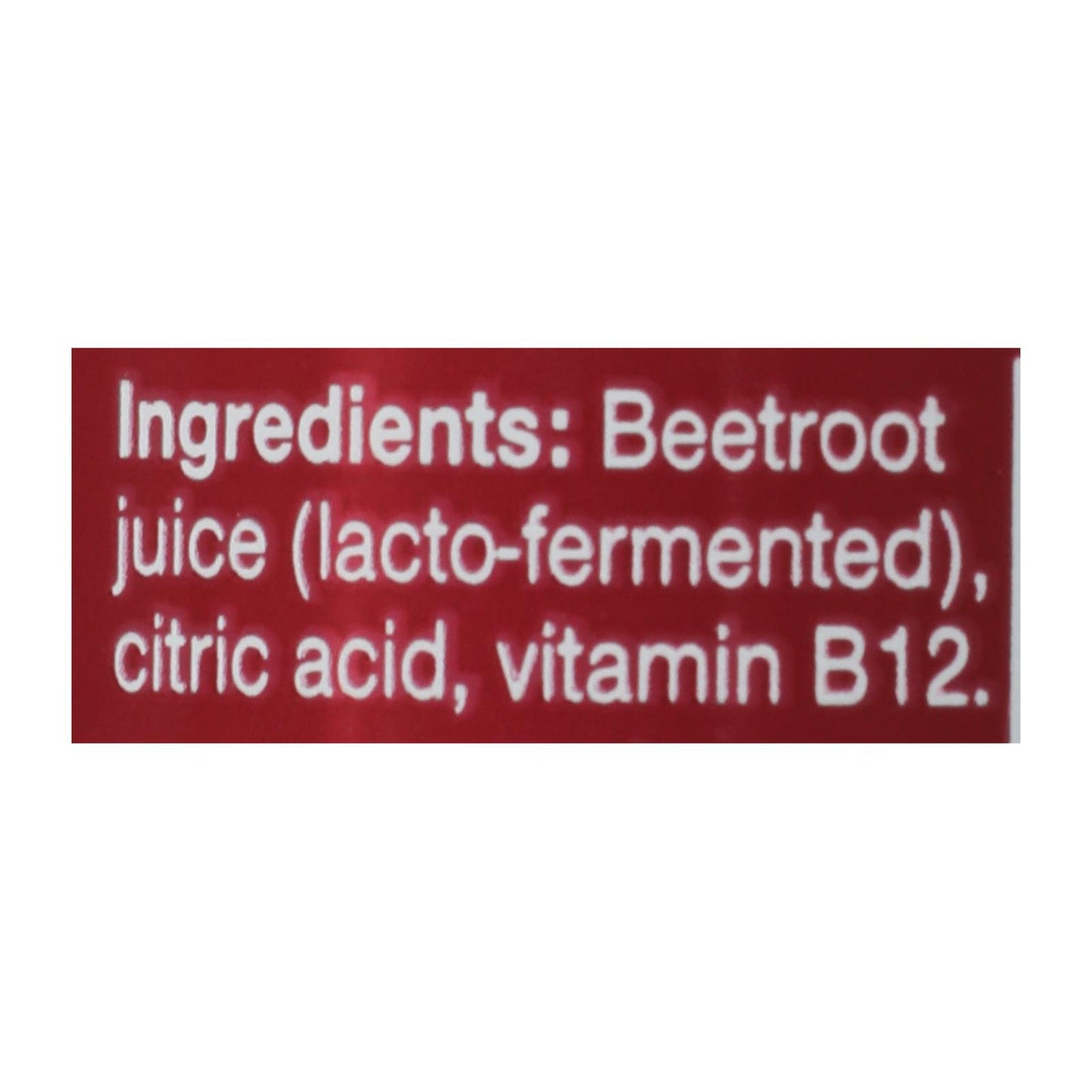 Beet Performer Beet Juice - B12 - Case Of 12 - 8.4 Fl Oz.