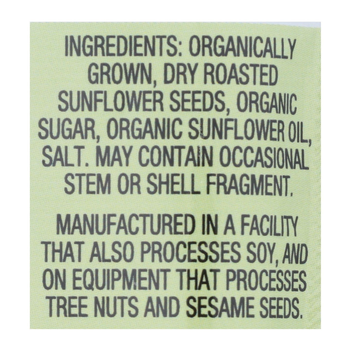 Once Again Organic Sunflower Seed Butter - Case Of 10 - 1.15 Oz