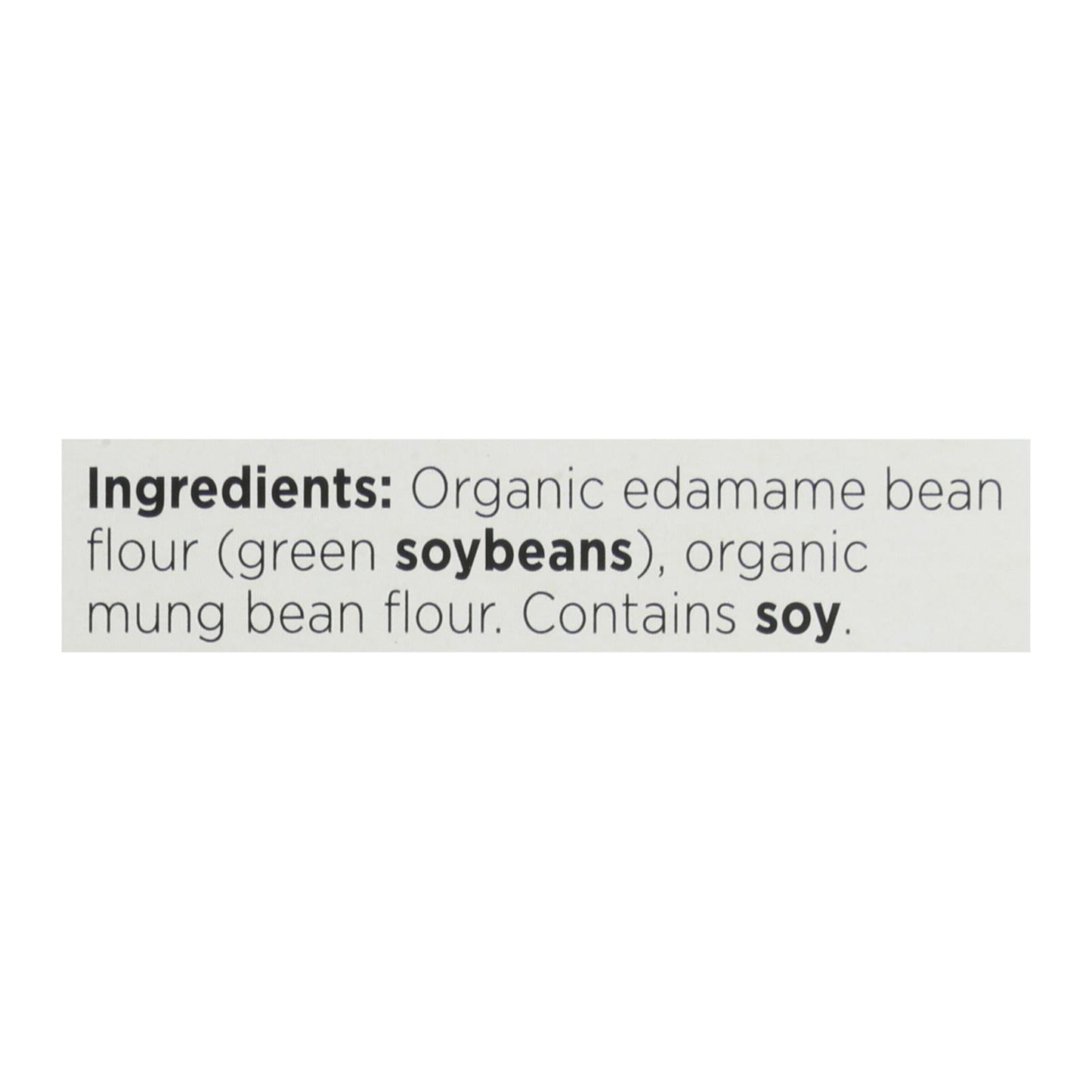 Explore Cuisine - Fettuccine Pasta - Edamame & Mung Bean - Case Of 6 - 8 Oz.