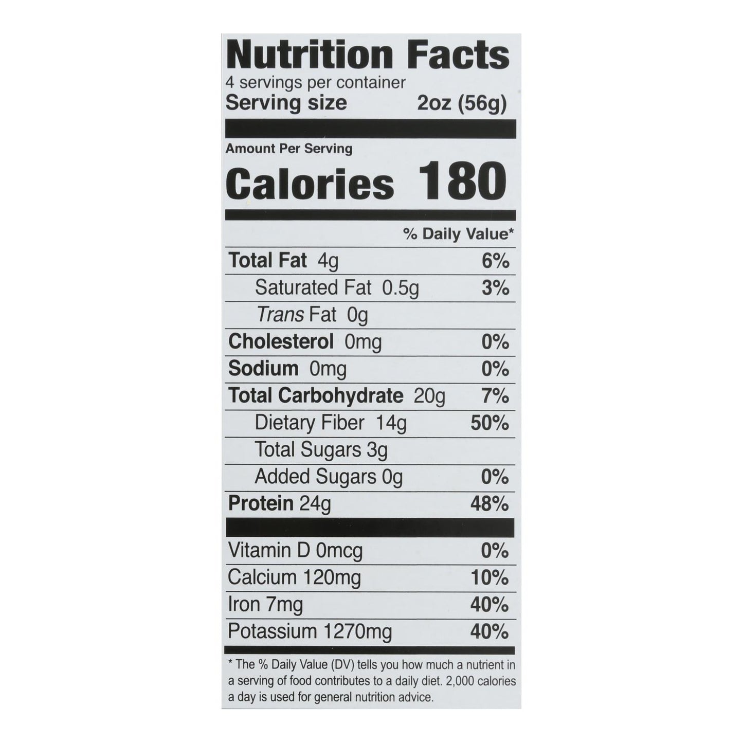 Explore Cuisine - Fettuccine Pasta - Edamame & Mung Bean - Case Of 6 - 8 Oz.