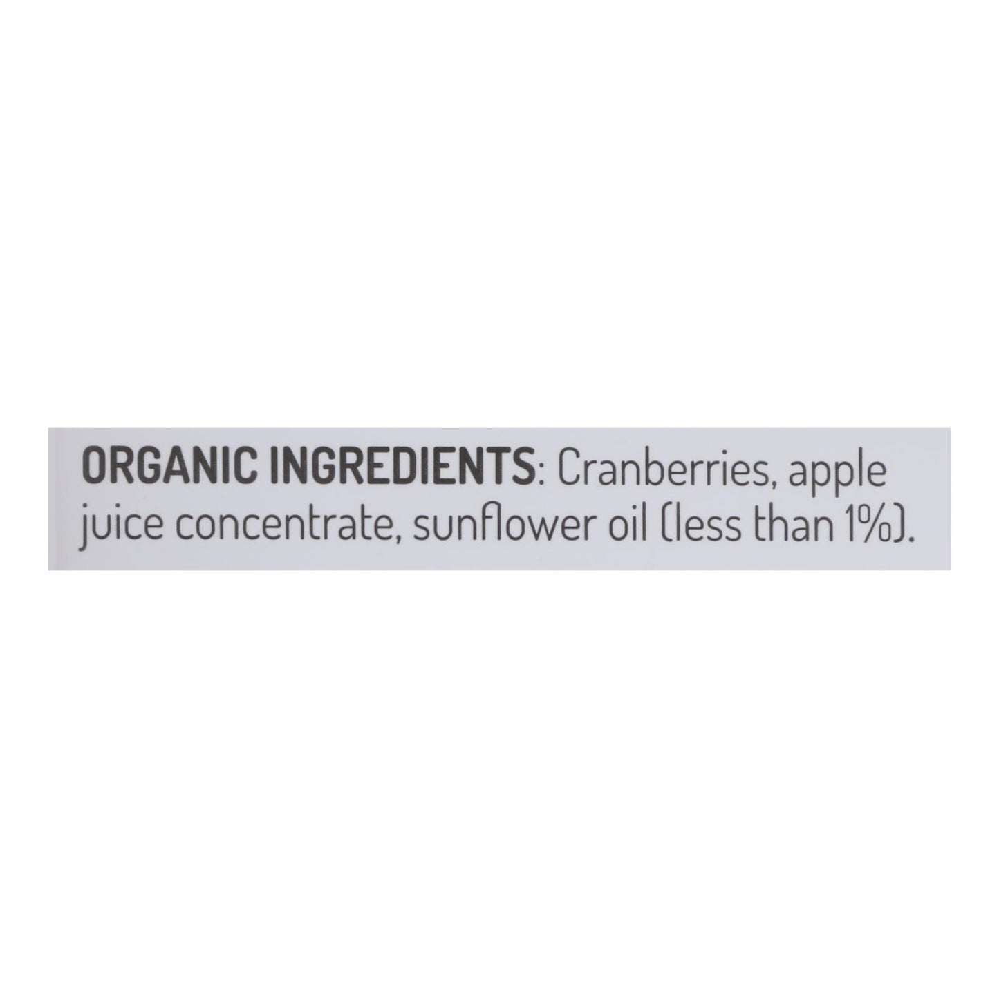 Patience Fruit And Co Whole Cranberries - Dried - Case Of 8 - 4 Oz