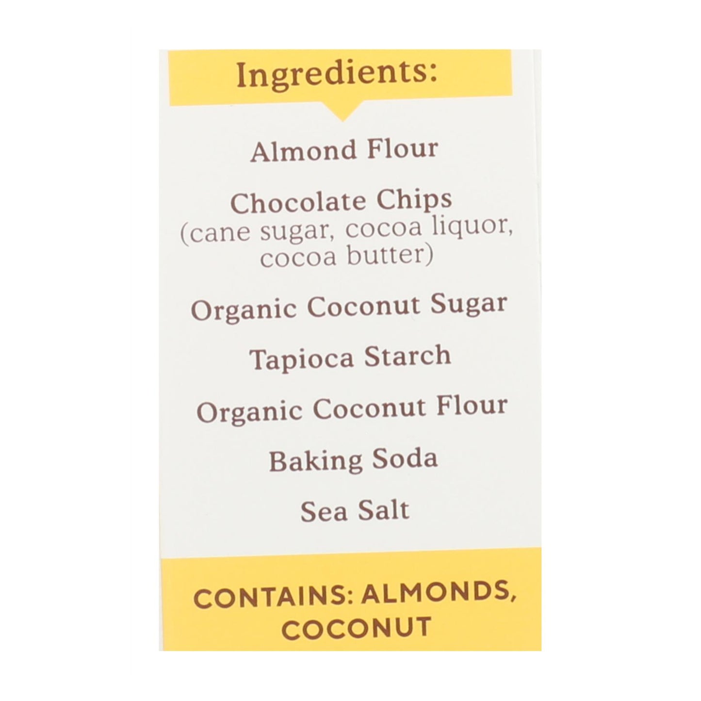 Simple Mills Almond Flour Chocolate Chip Cookie Mix - Case Of 6 - 8.4 Oz.