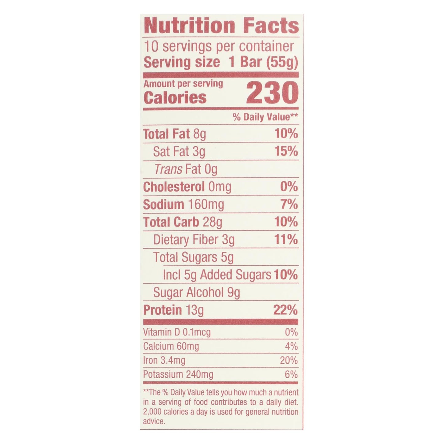 Think! Thin Plant Based Protein Bar - Chocolate Mint - Case Of 10 - 1.94 Oz