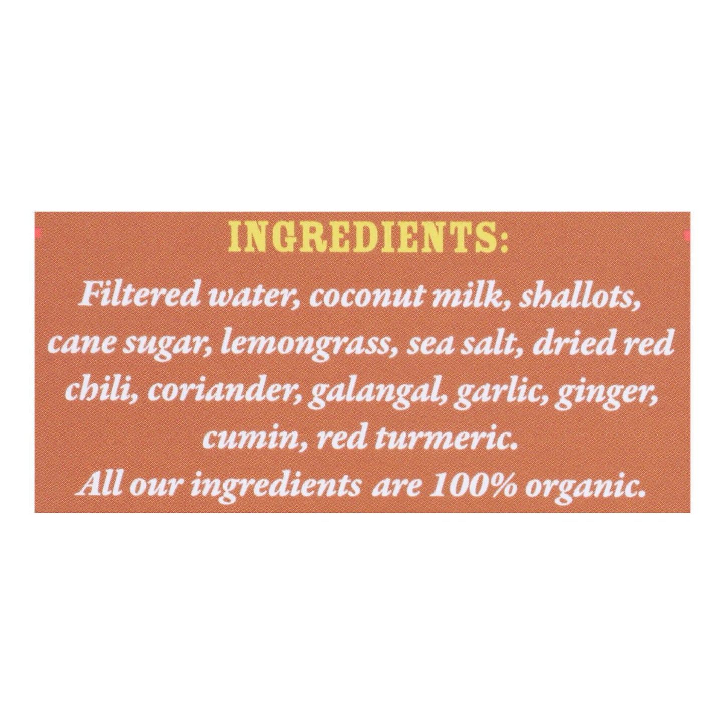 Mike's Organic Curry Love - Organic Curry Simmer Sauce - Yellow Thai - Case Of 6 - 8.8 Fl Oz.