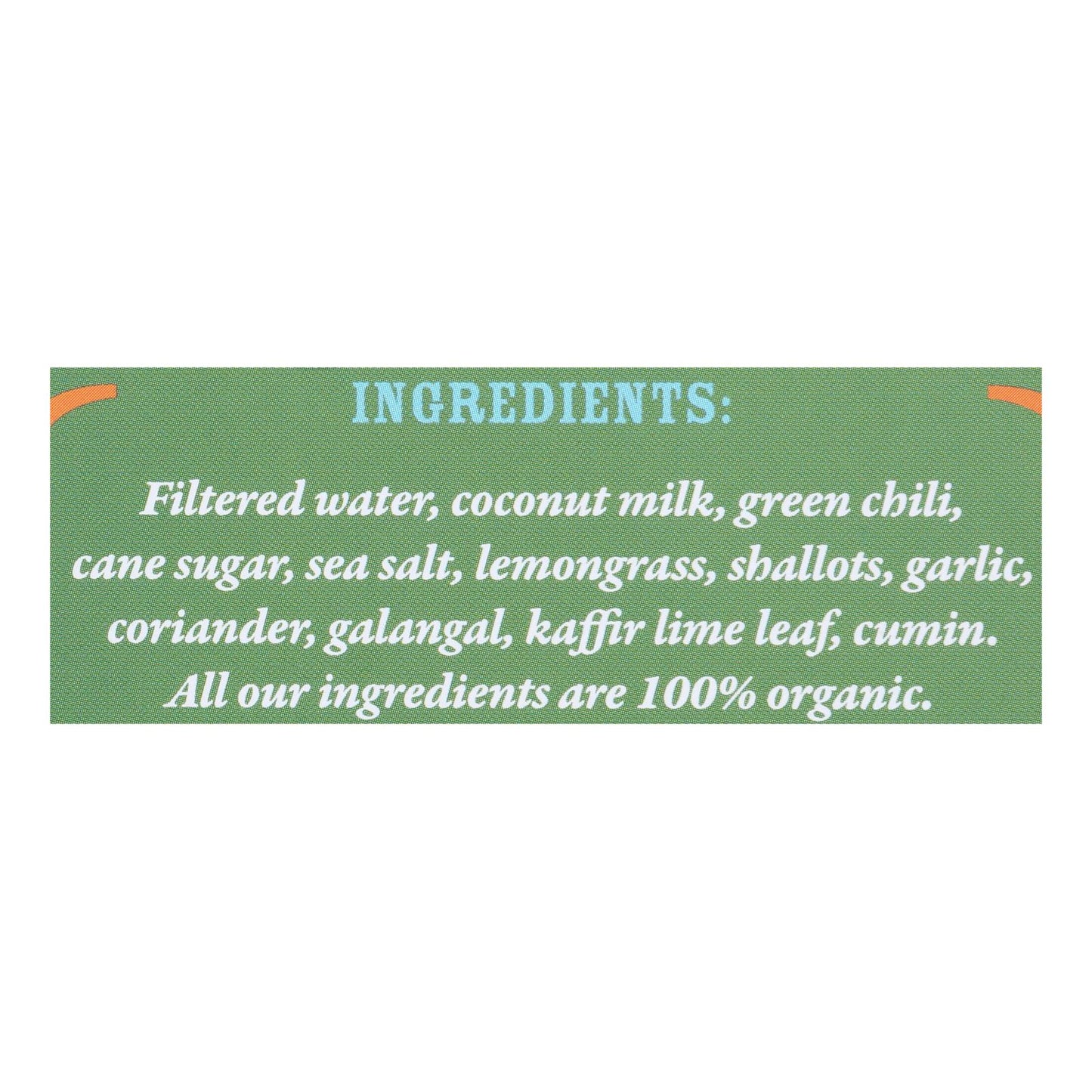 Mike's Organic Curry Love - Organic Curry Simmer Sauce - Green Thai - Case Of 6 - 8.8 Fl Oz.