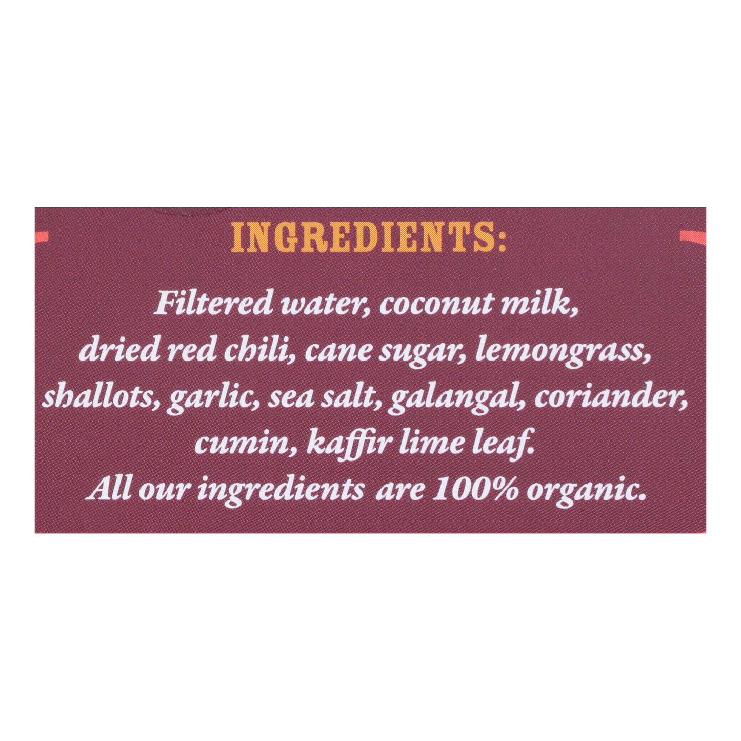 Mike's Organic Curry Love - Organic Curry Simmer Sauce - Red Thai - Case Of 6 - 8.8 Fl Oz.