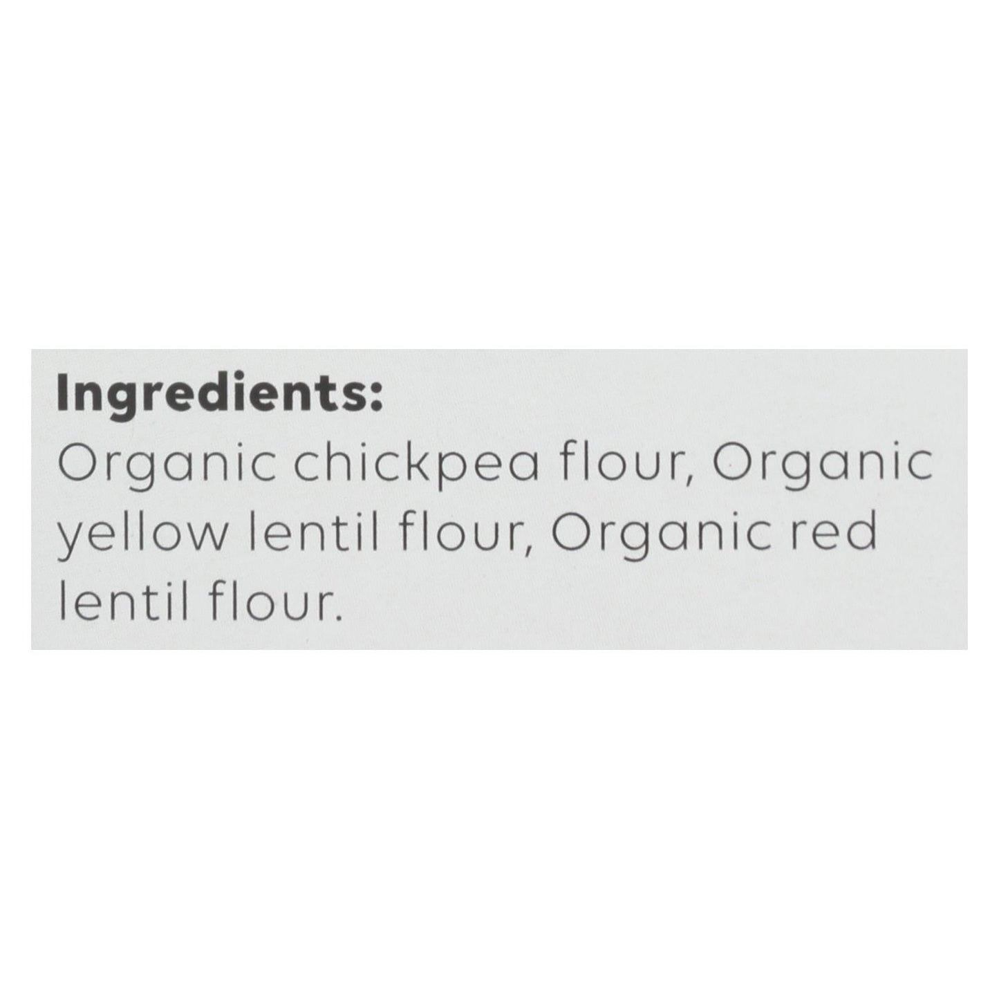 Chickapea Pasta - Pasta - Spirals - Case Of 6 - 8 Oz.