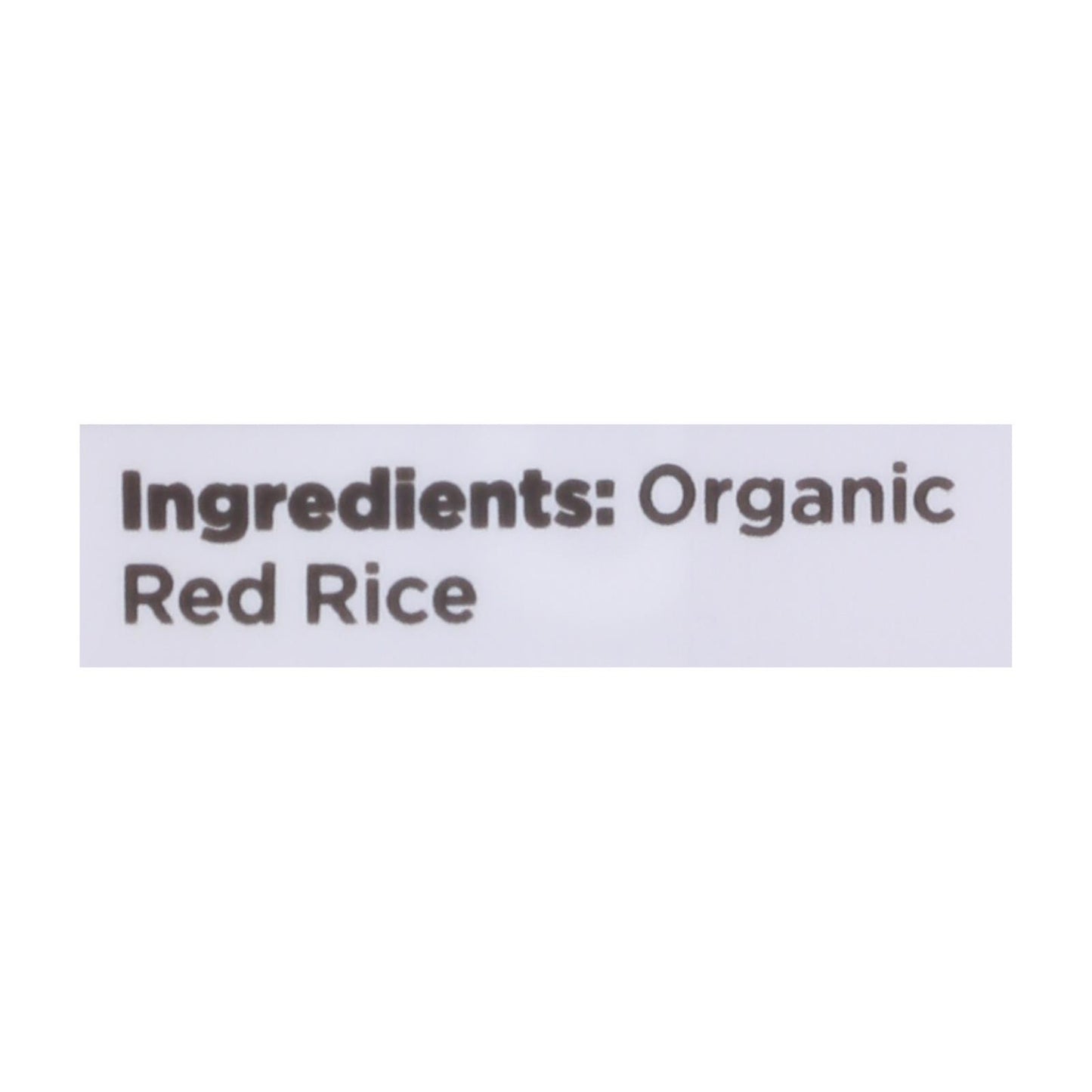 Lotus Foods Heriloom Bhutan Red Rice - Case Of 6 - 15 Oz.
