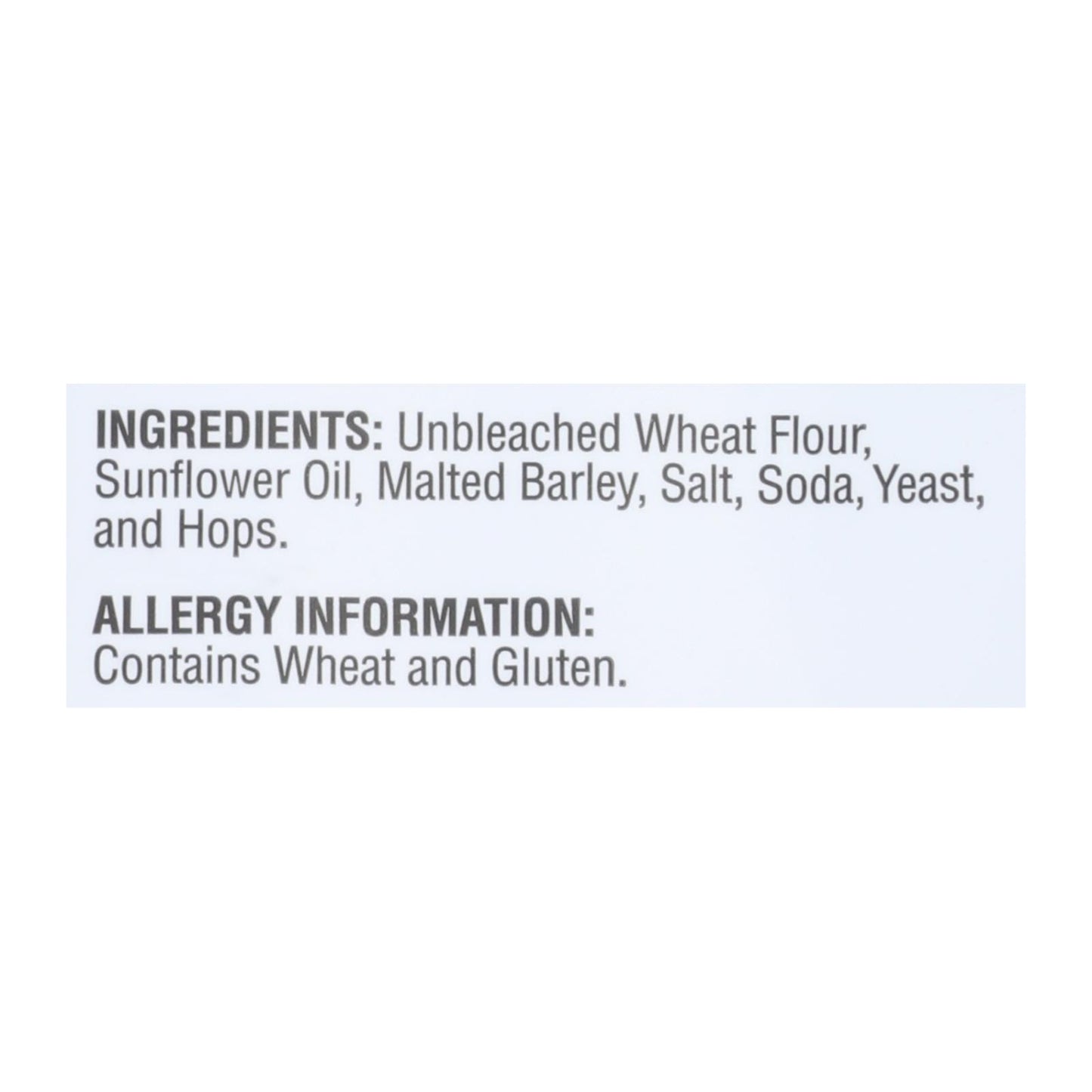 Unique Pretzels - Sourdough Craft Beer Pretzel Rings - Case Of 12 - 11 Oz.