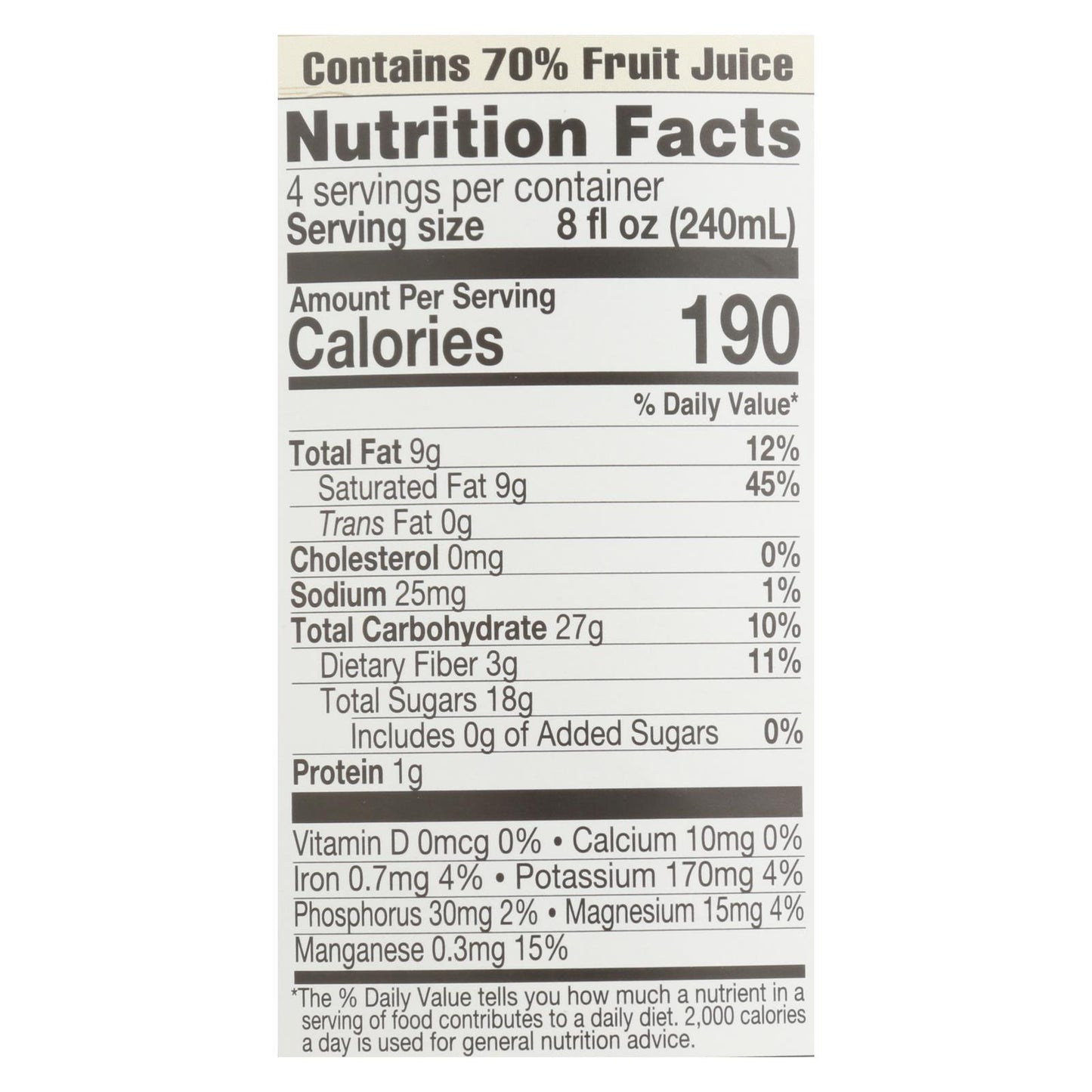 Lakewood - Organic Juice - Coconut Blend - Case Of 6 - 32 Fl Oz.