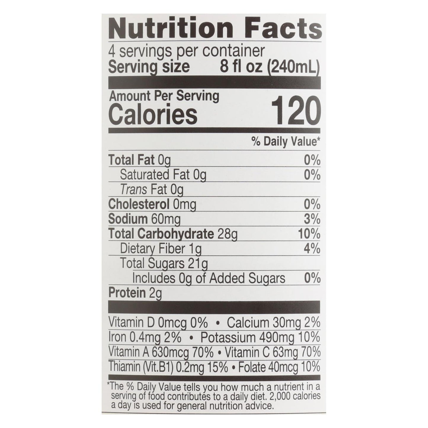 Lakewood - Organic Juice - Orange Carrot Blend - Case Of 6 - 32 Fl Oz.