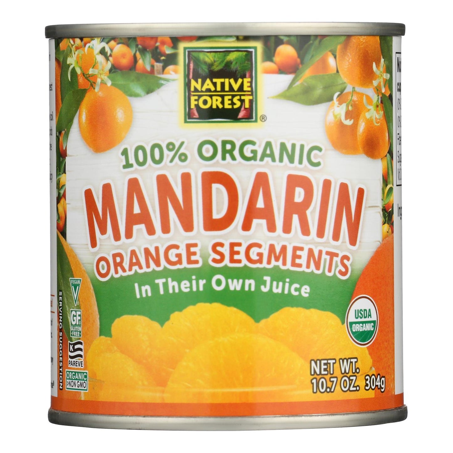 Native Forest Organic Mandarin - Oranges - Case Of 6 - 10.75 Oz.