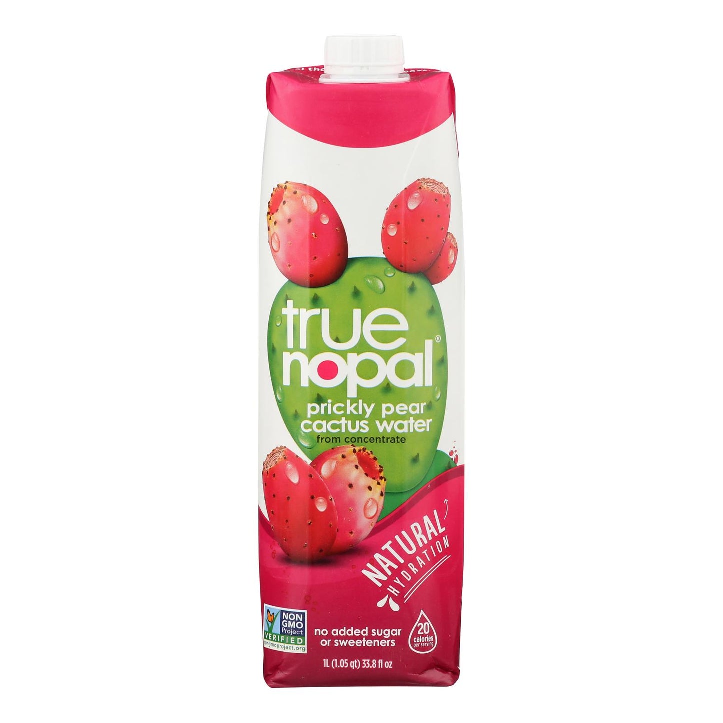 True Nopal Cactus Water - Case Of 12 - 33.8 Oz.