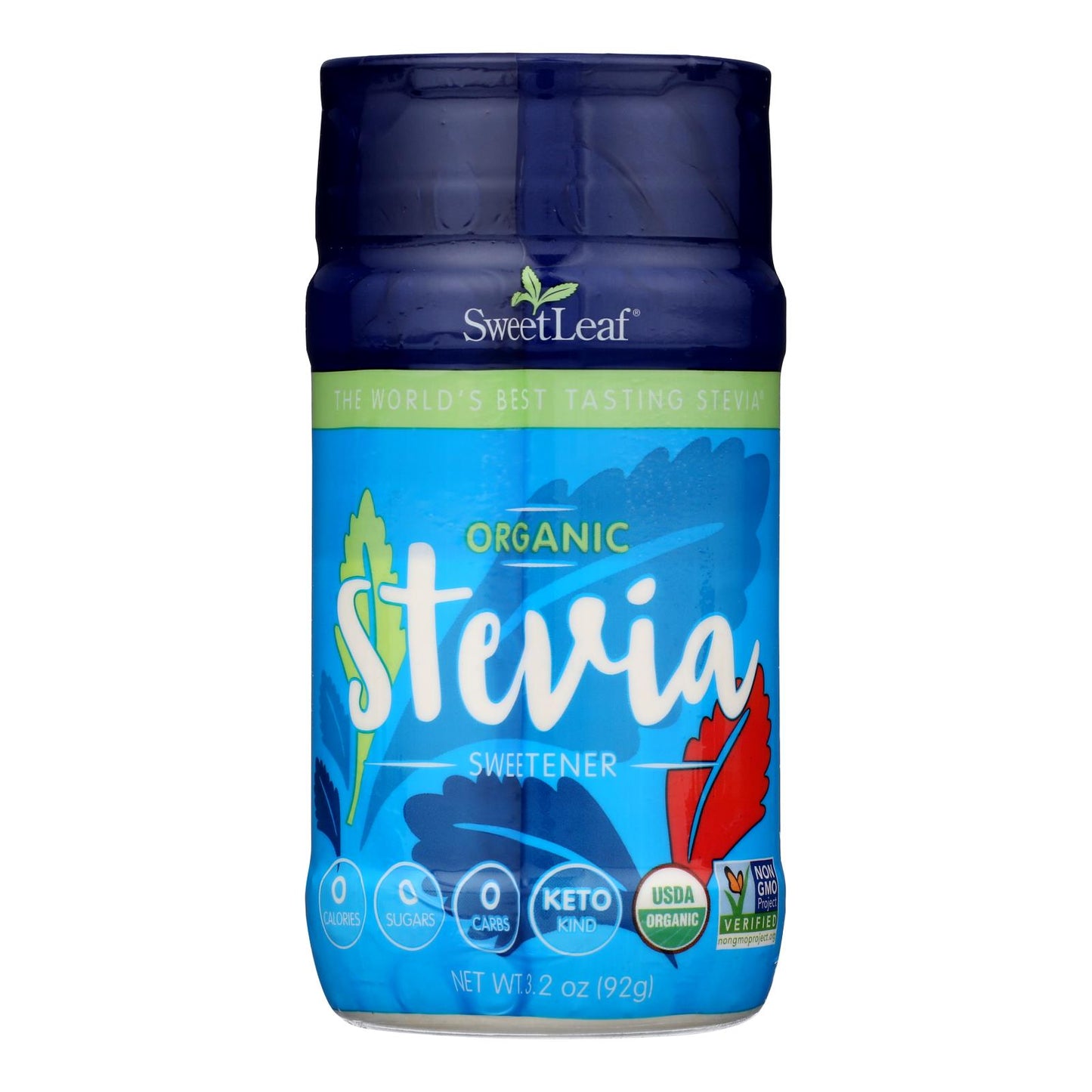 Sweet Leaf Sweetener - Organic - Stevia - 3.2 Oz
