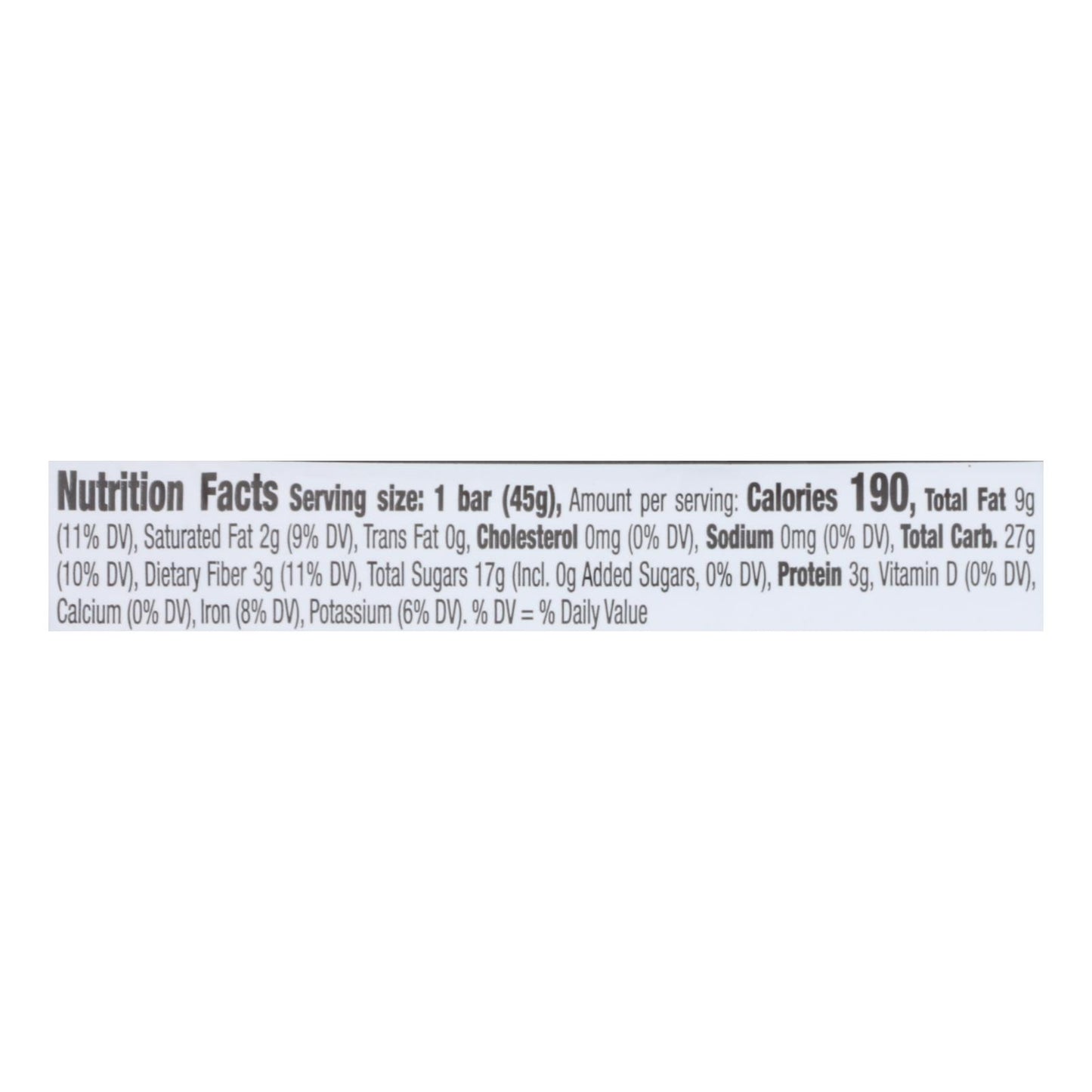 Larabar - Blueberry Muffin - Case Of 16 - 1.6 Oz