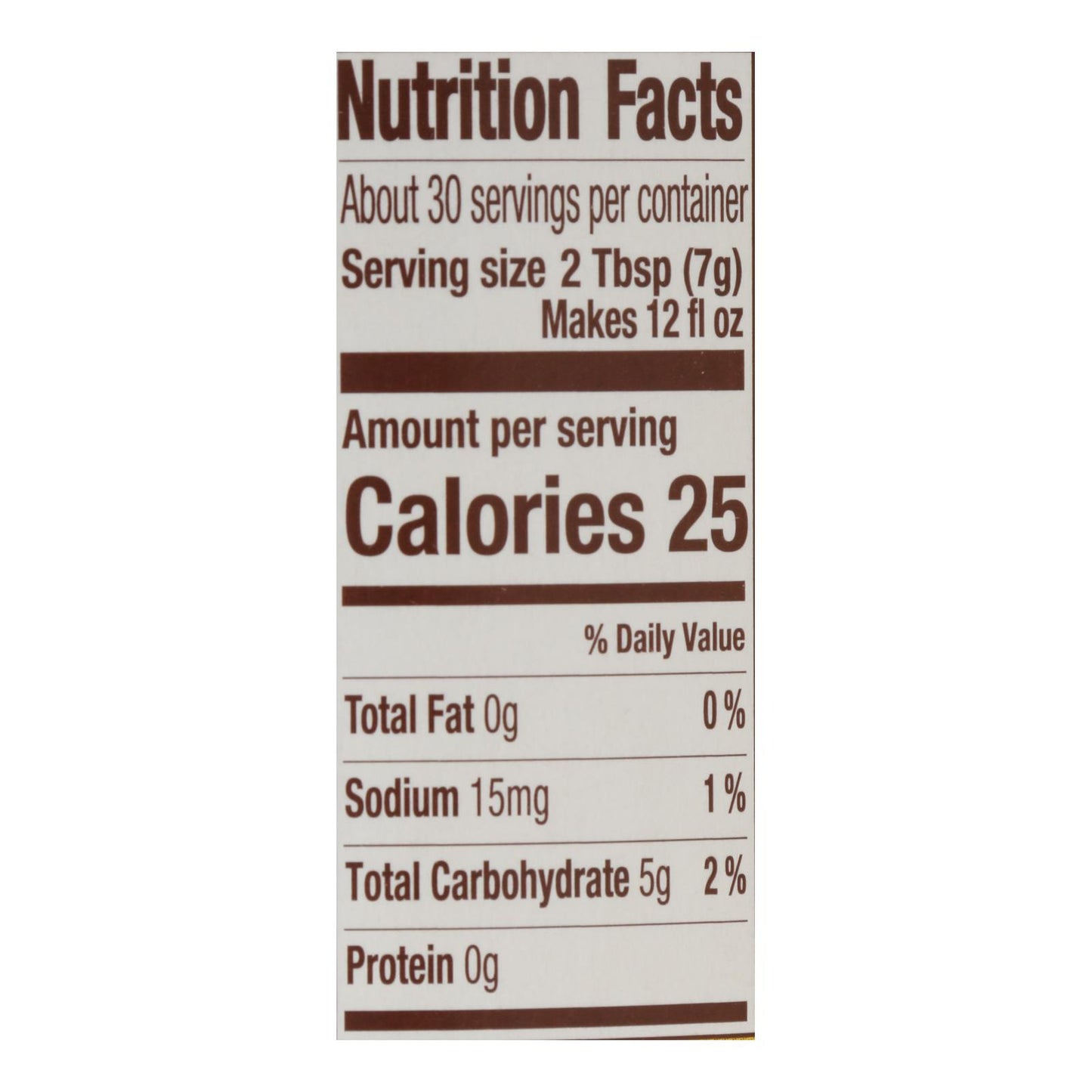 Pero Instant Natural Beverage - Case Of 6 - 7 Oz.