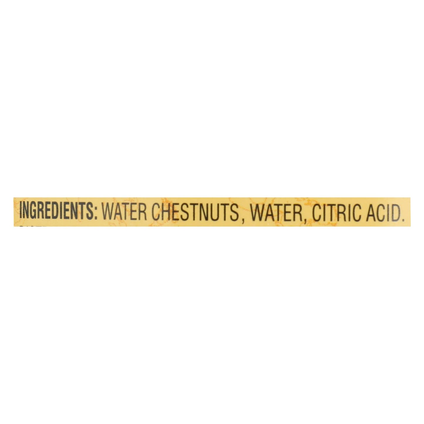 Reese Water Chestnuts - Diced - Case Of 24 - 8 Oz