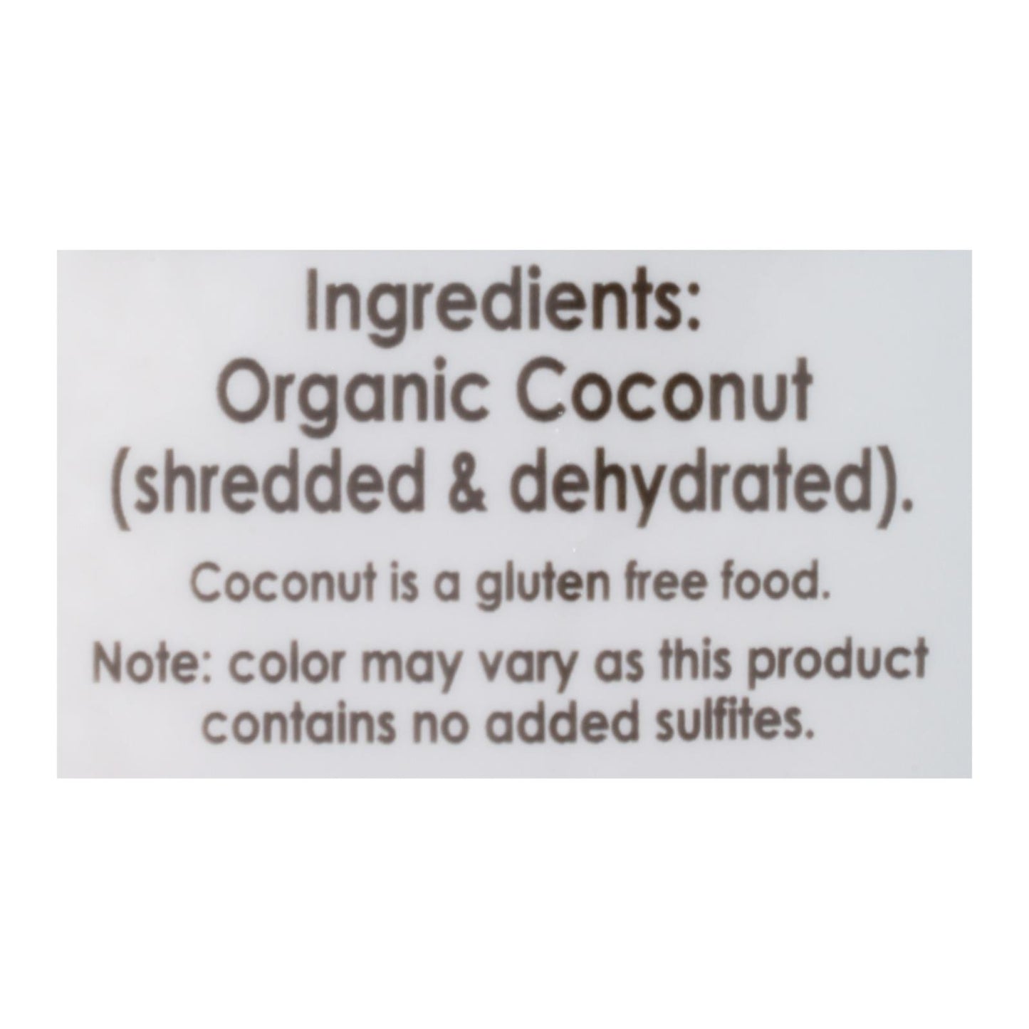 Let's Do Organics Organic Lite Shredded - Coconut - Case Of 12 - 8.8 Oz.