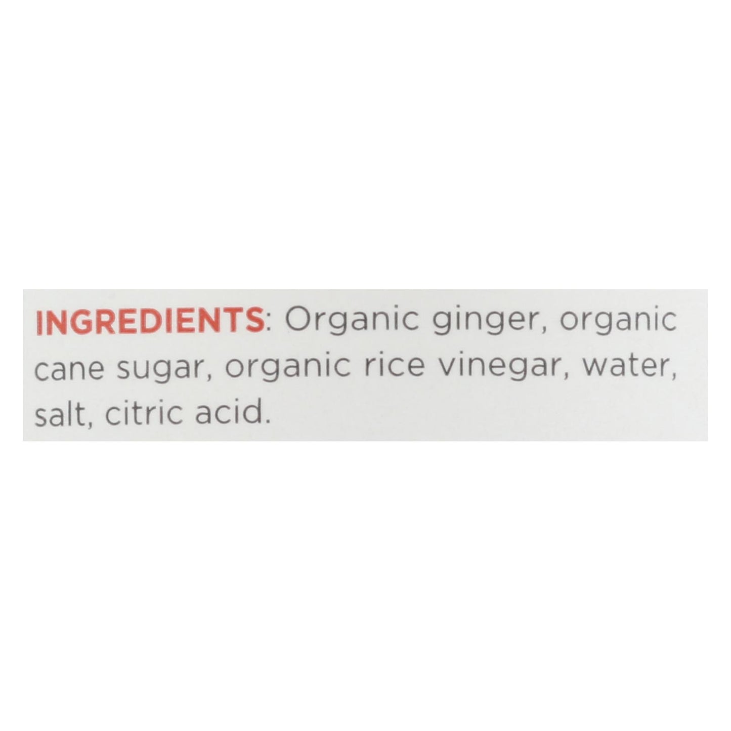 The Ginger People Organic Ginger - Grated - Case Of 12 - 6.7 Oz.