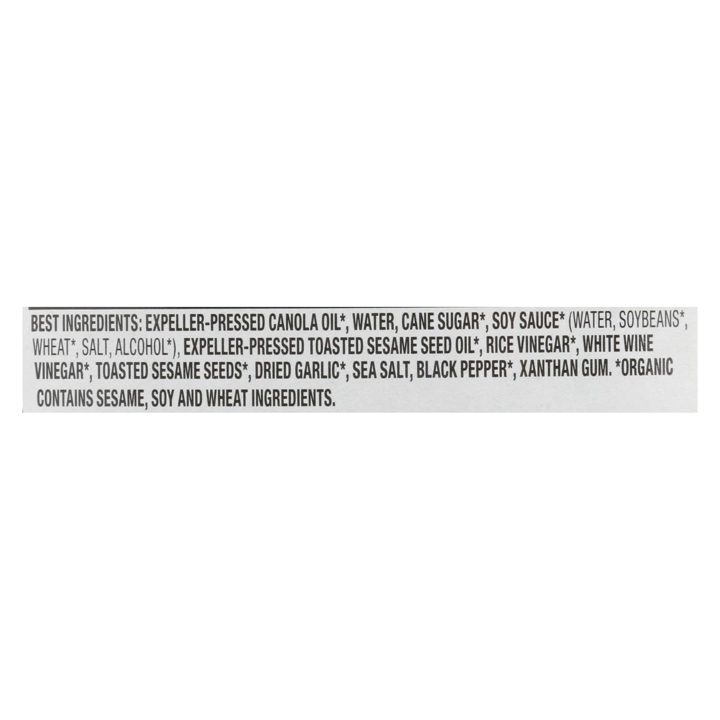 Annie's Naturals Organic Dressing Asian Sesame - Case Of 6 - 8 Fl Oz.