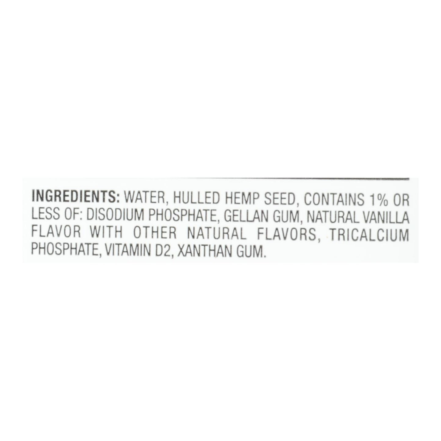 Pacific Natural Foods Hemp Original - Unsweetened - Case Of 12 - 32 Fl Oz.
