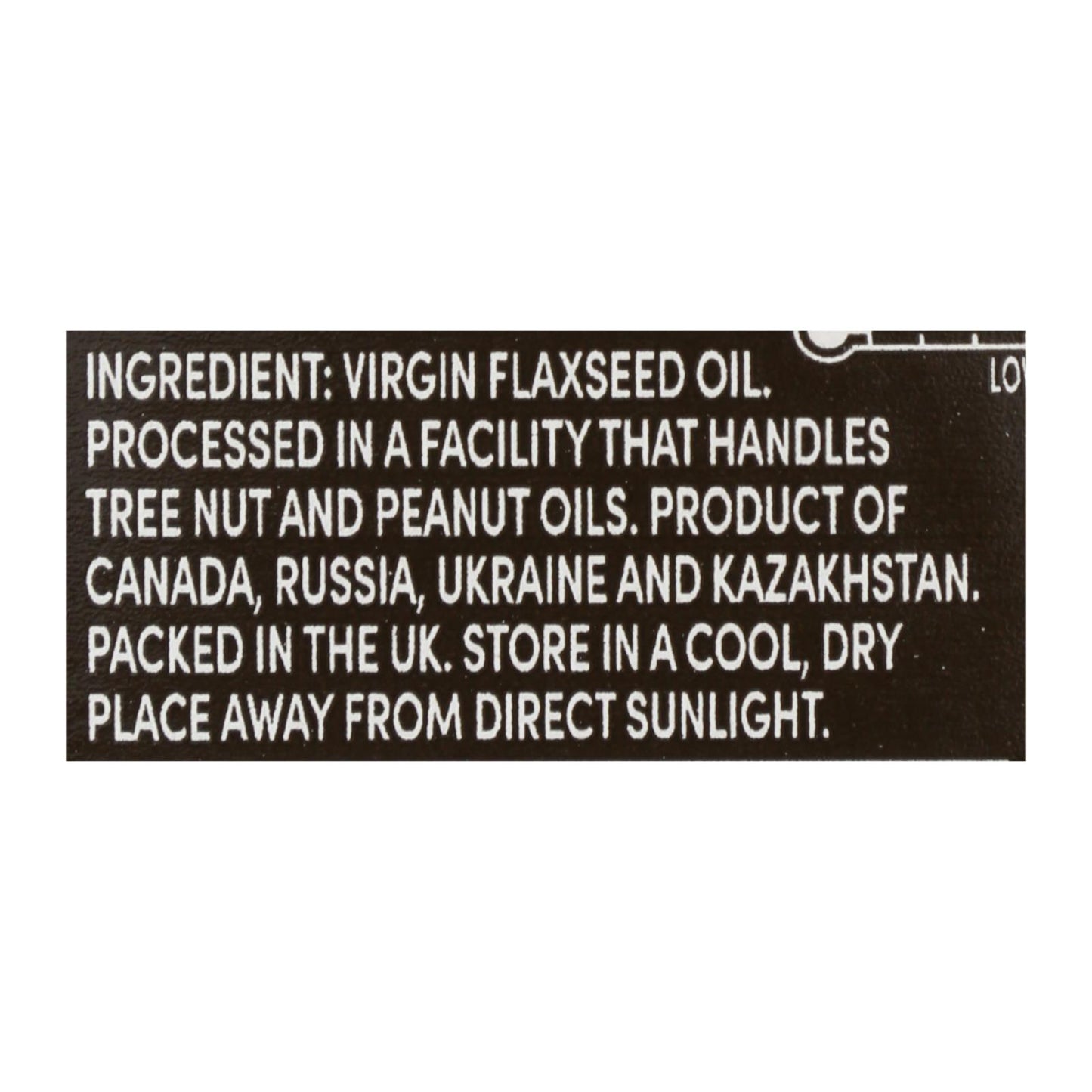 International Collection Flax-seed Oil - Virgin - Case Of 6 - 8.45 Fl Oz.