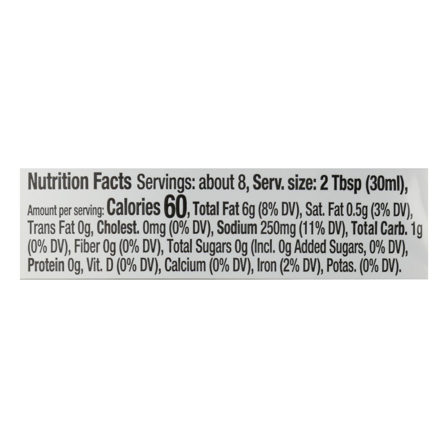 Organic Ville Sun Dried Organic Vinaigrette - Tomato And Garlic - Case Of 6 - 8 Fl Oz.