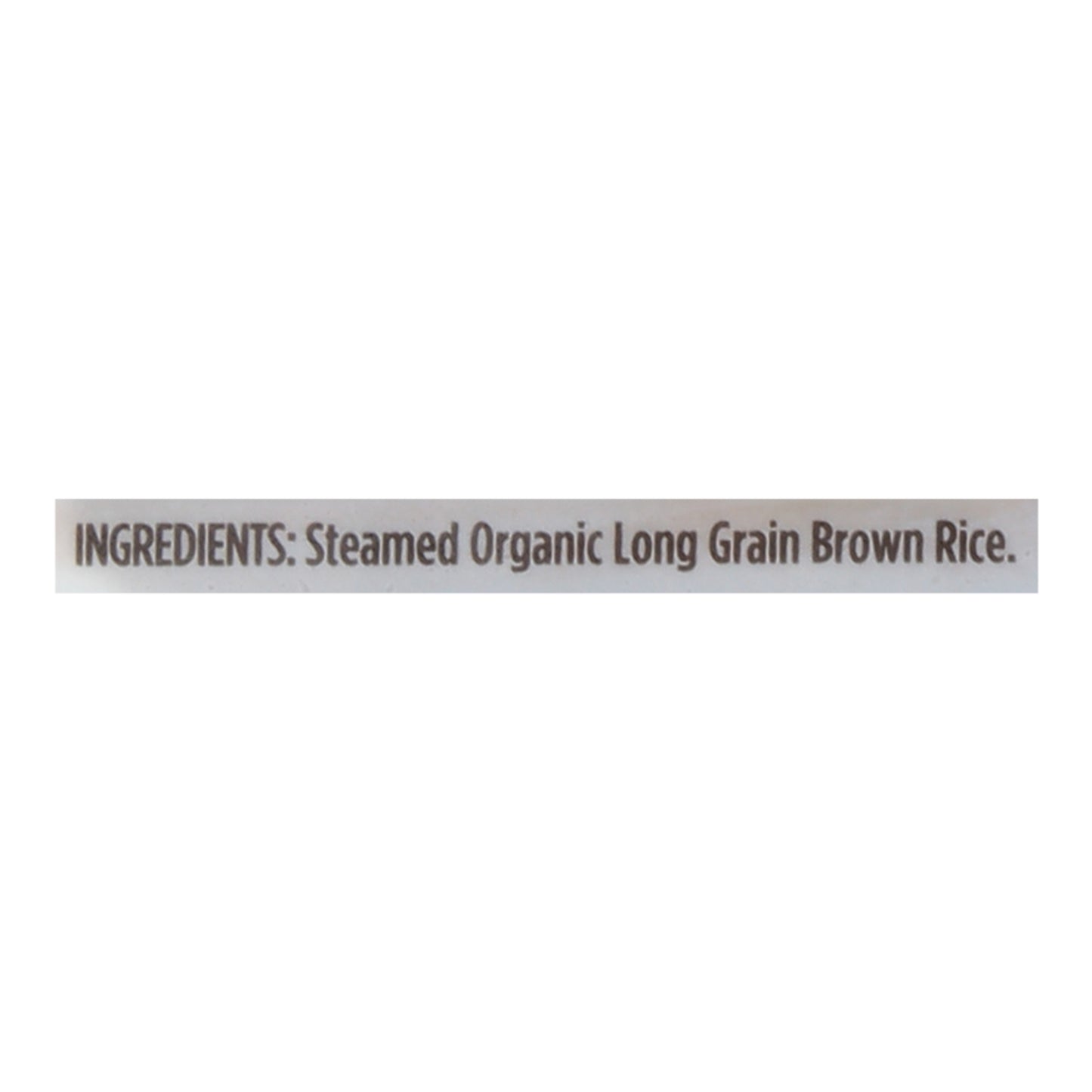 Lundberg Family Farms Organic Long Grain Brown Rice - Case Of 12 - 7.4 Oz.