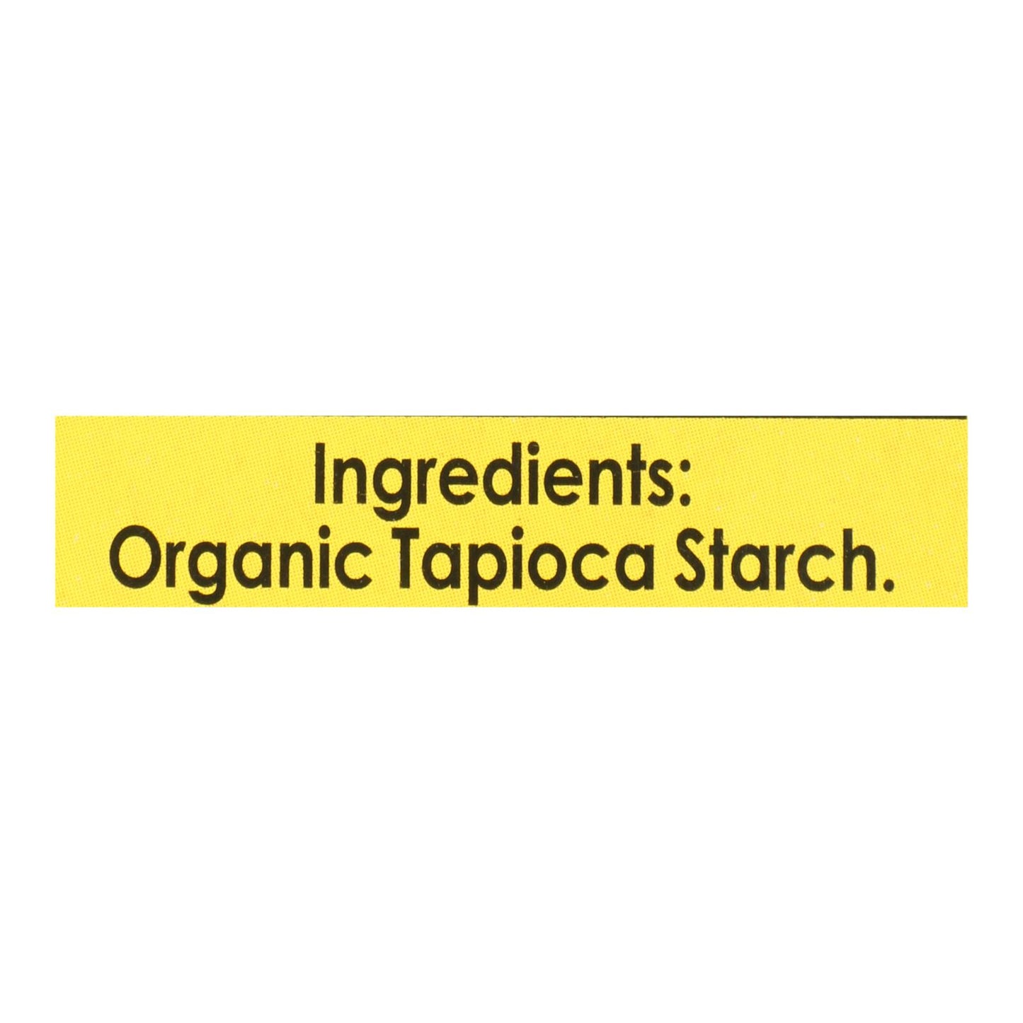 Let's Do Organics Tapioca Starch - Organic - 6 Oz - Case Of 6