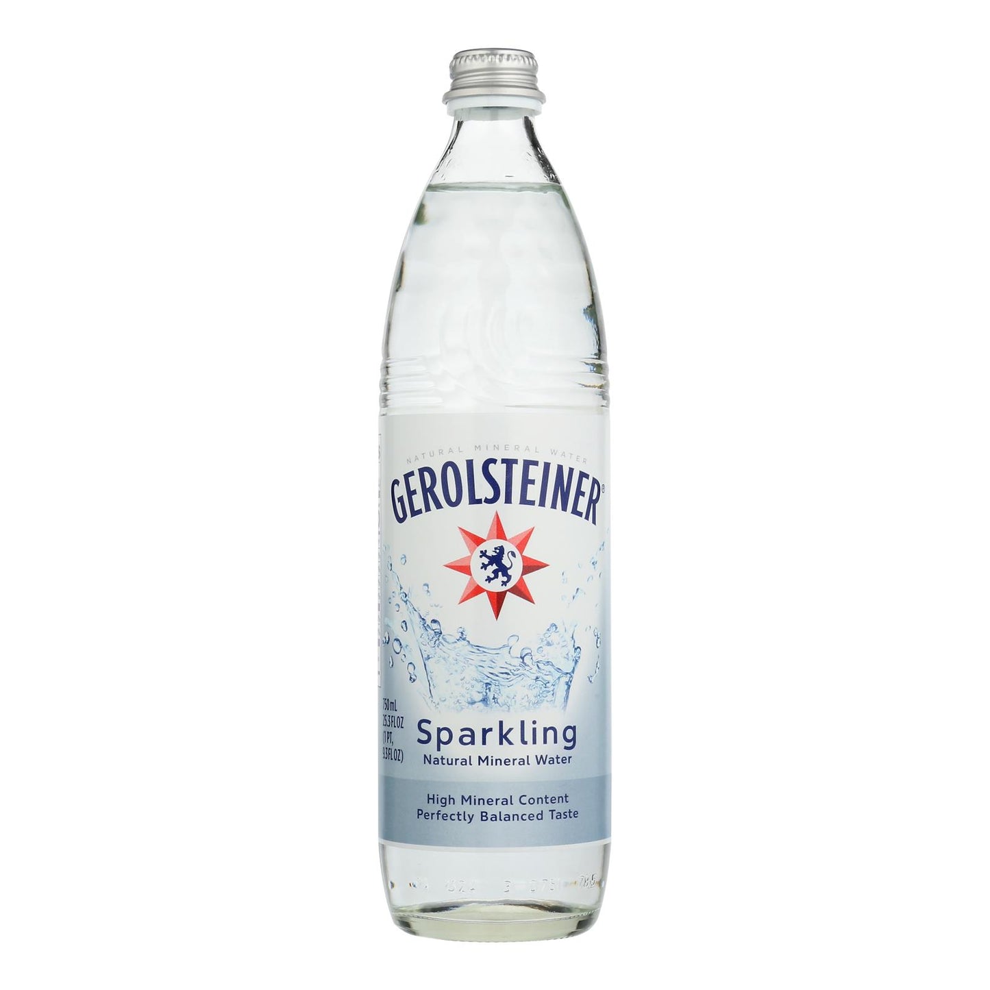 Gerolsteiner Mineral Water - Case Of 15 - 25.3 Fl Oz.