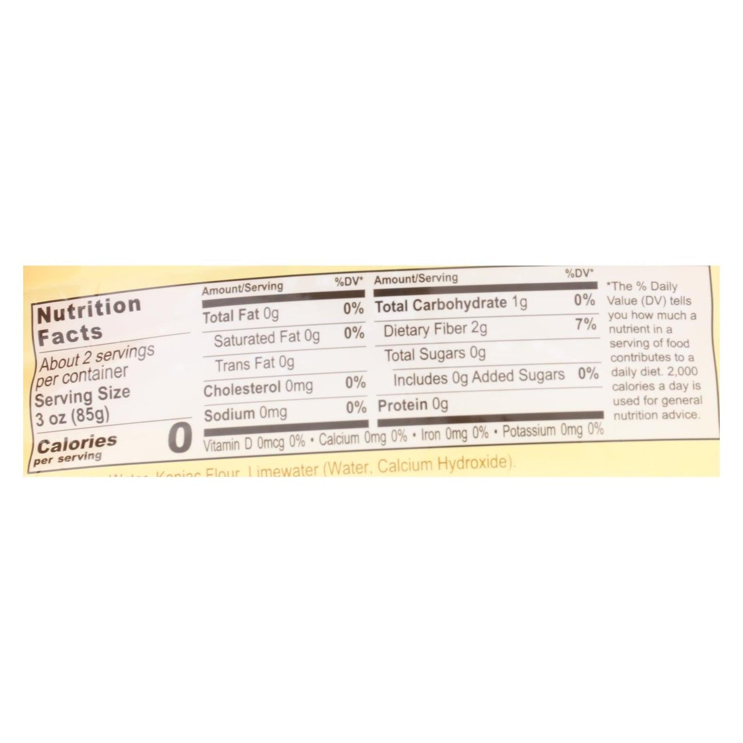 Miracle Noodle Pasta - Shirataki - Miracle Noodle - Fettuccini - 7 Oz - Case Of 6