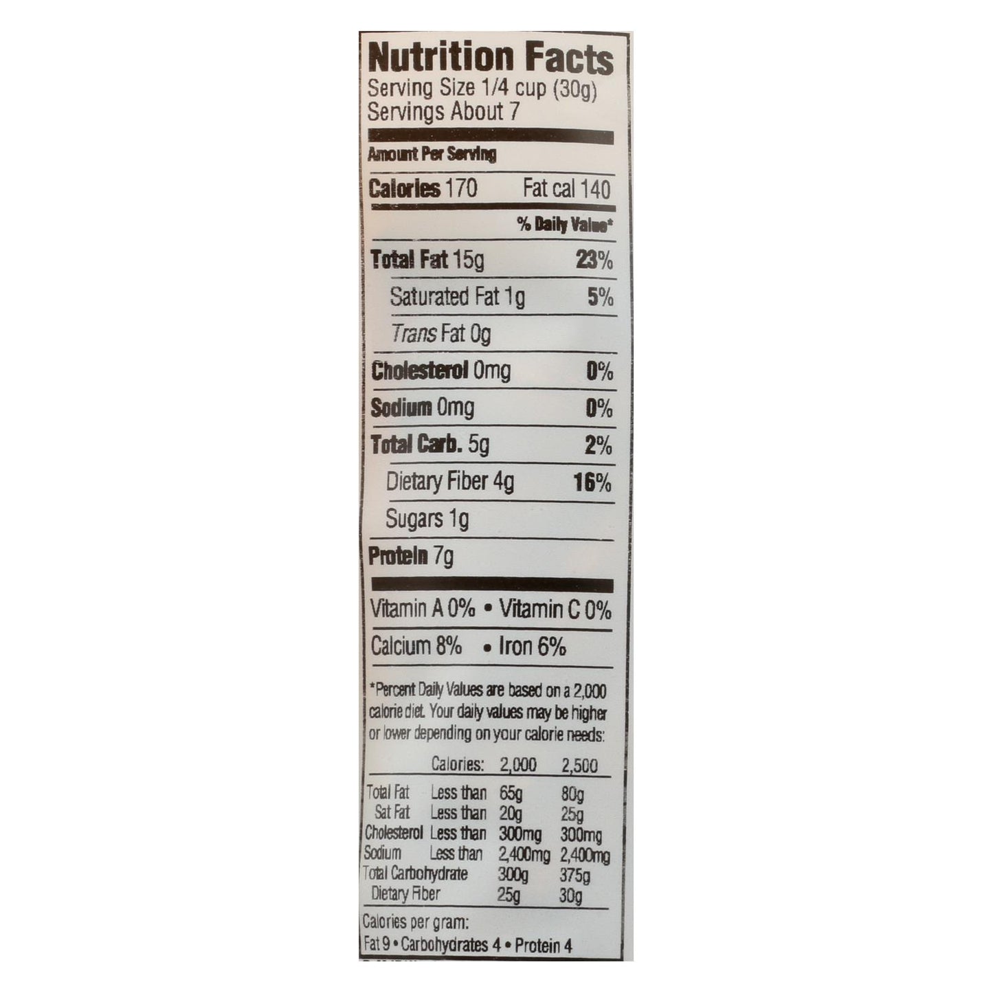 Woodstock Organic Raw Almonds - Case Of 8 - 7.5 Oz