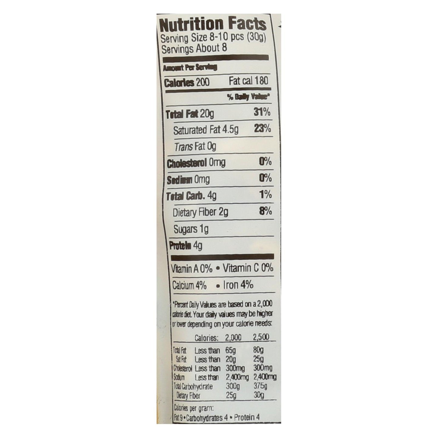 Woodstock Organic Brazil Nuts - Case Of 8 - 8.5 Oz