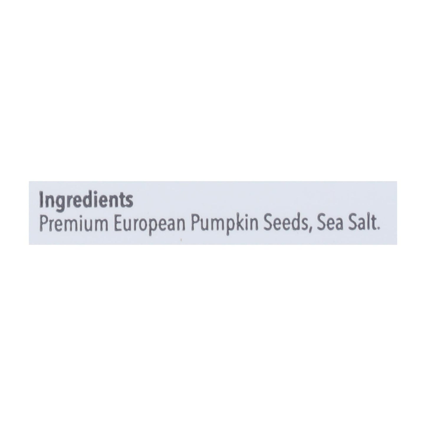 Superseedz Gourmet Pumpkin Seeds - Sea Salt - Case Of 6 - 5 Oz.